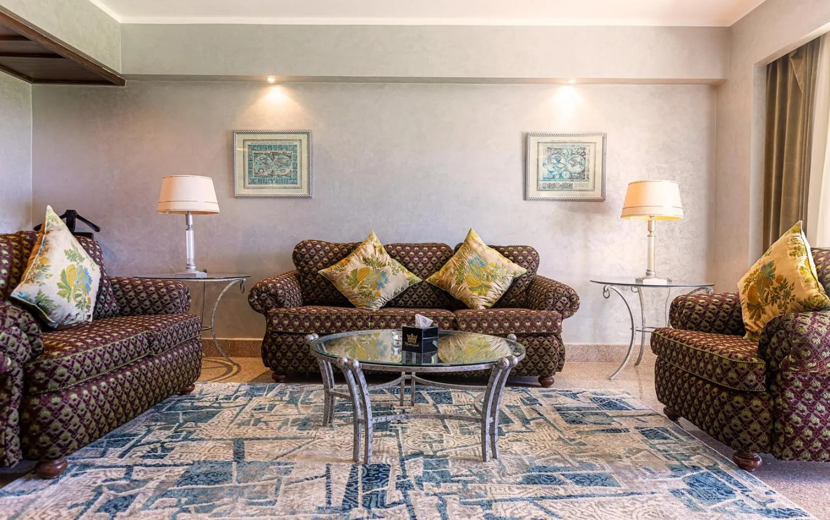 Seating area in Royal Monte-Carlo Sharm Resort & SPA