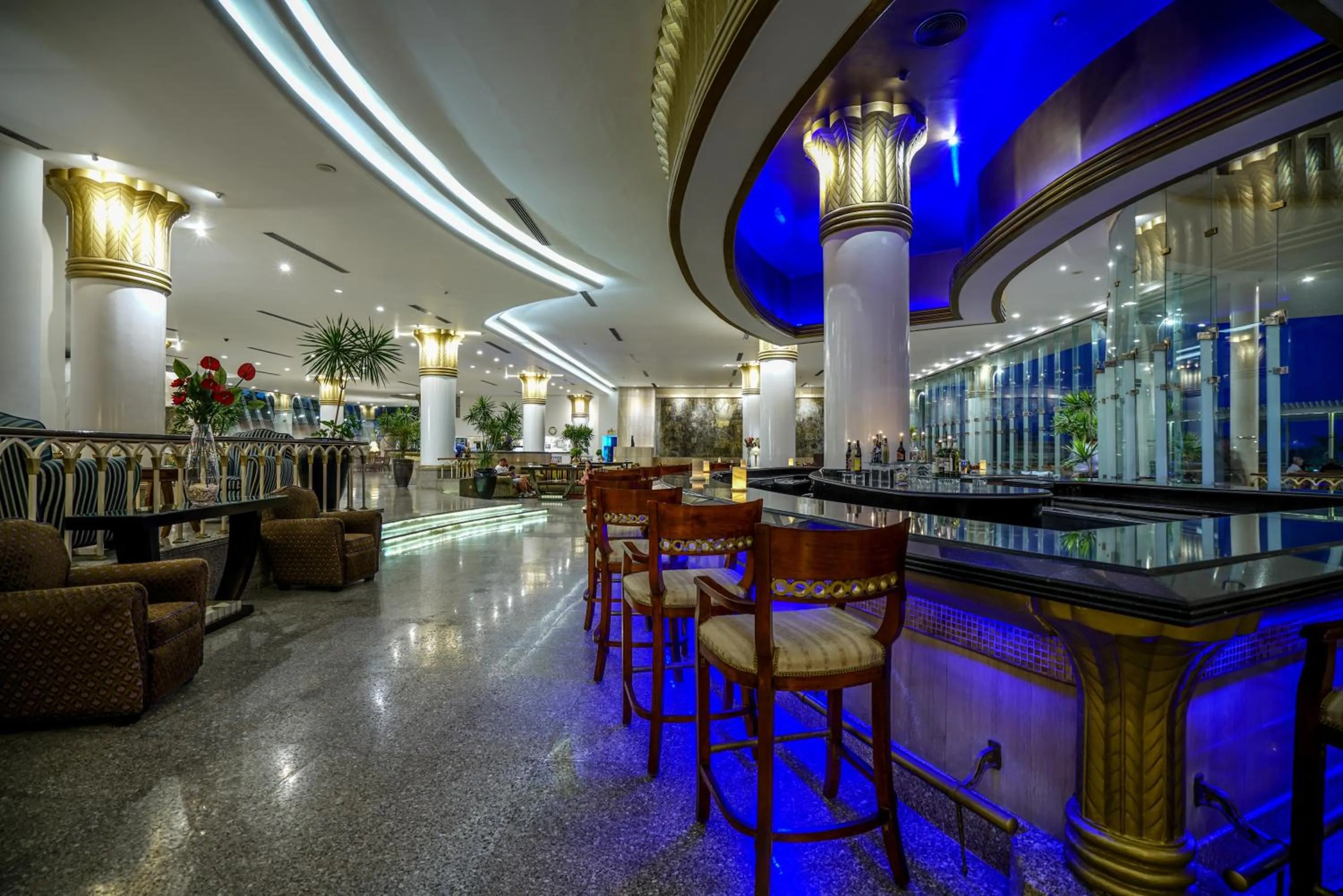 Lobby or reception in Royal Monte-Carlo Sharm Resort & SPA