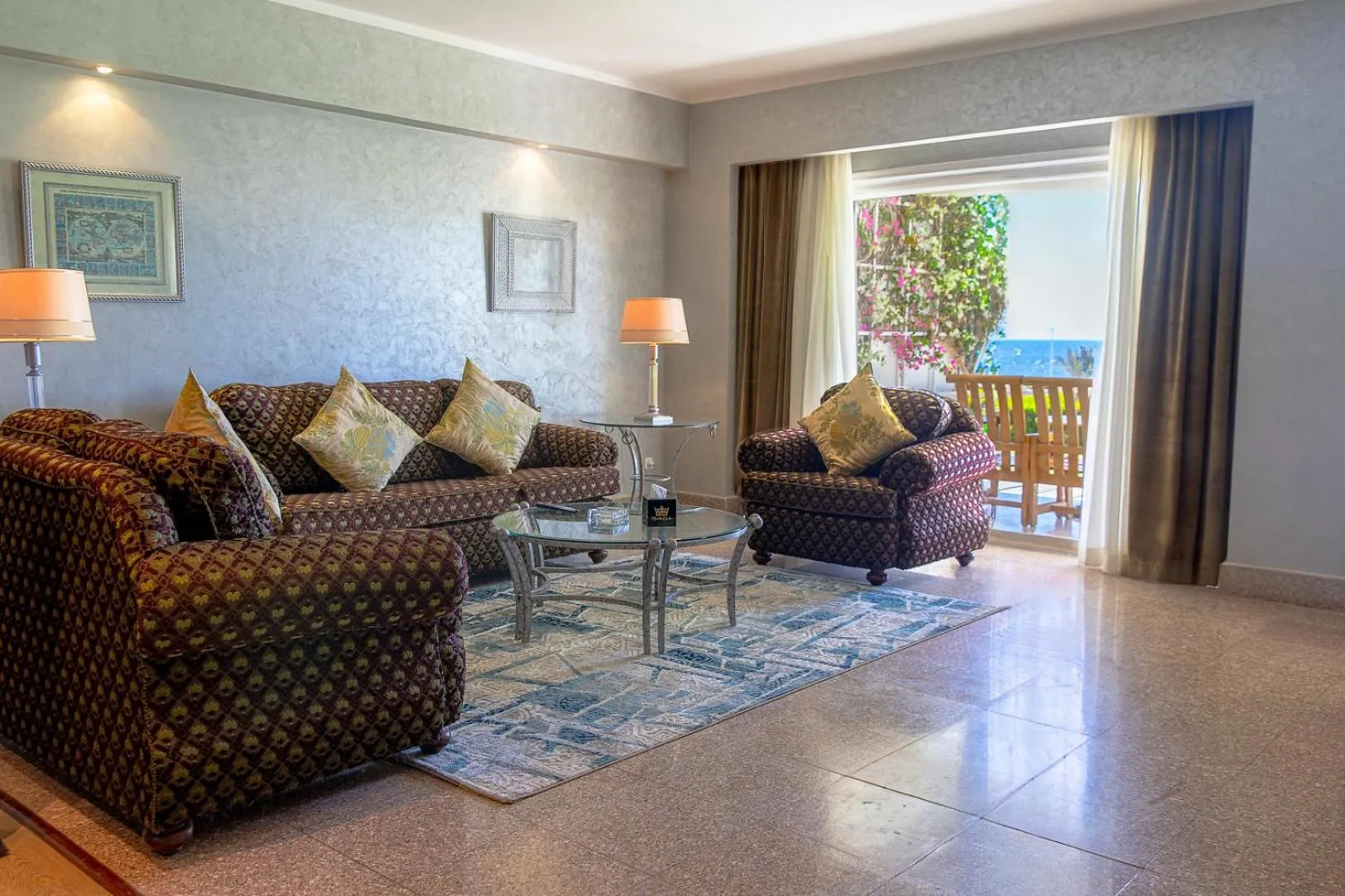 Living room in Royal Monte-Carlo Sharm Resort & SPA