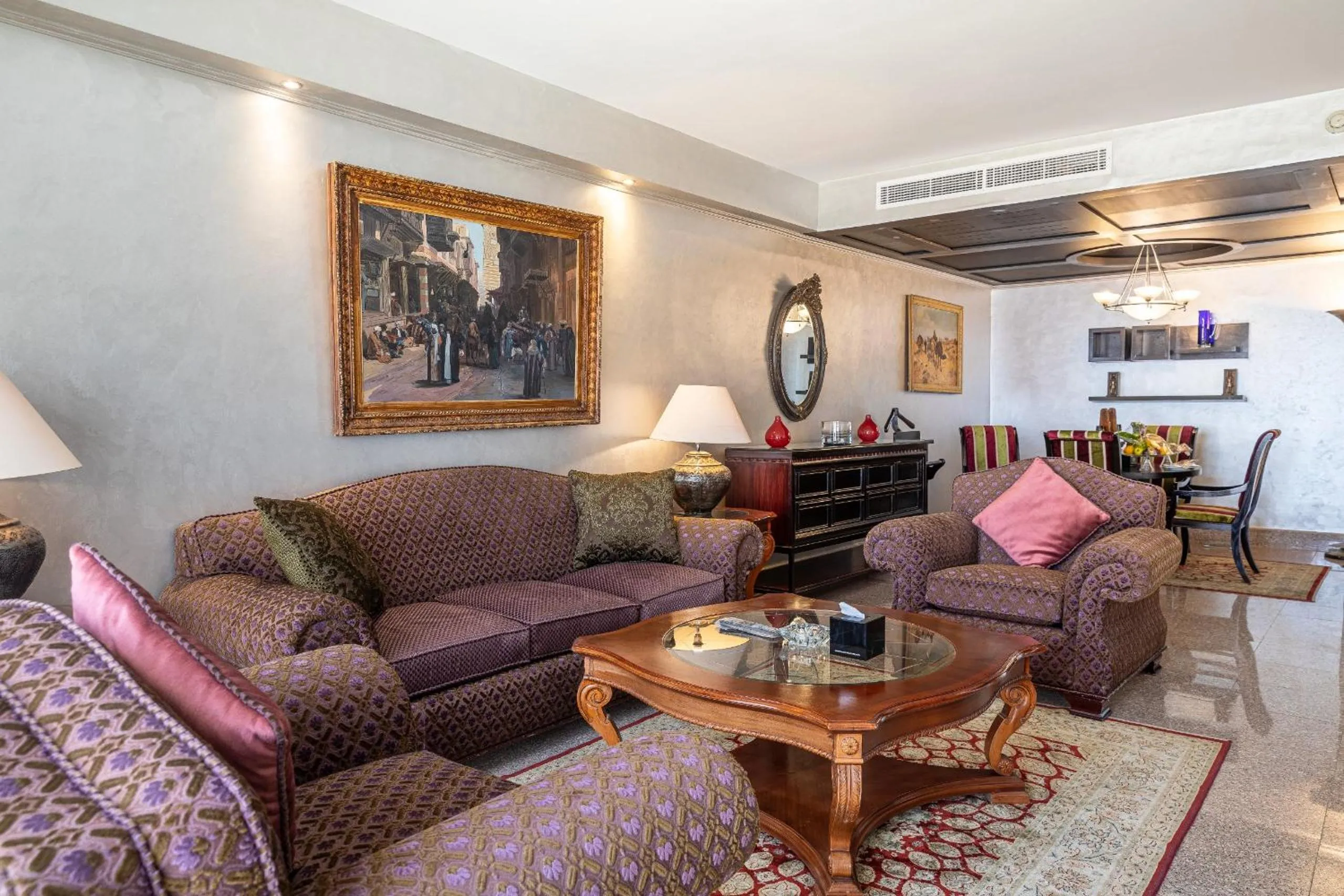 Seating area in Royal Monte-Carlo Sharm Resort & SPA