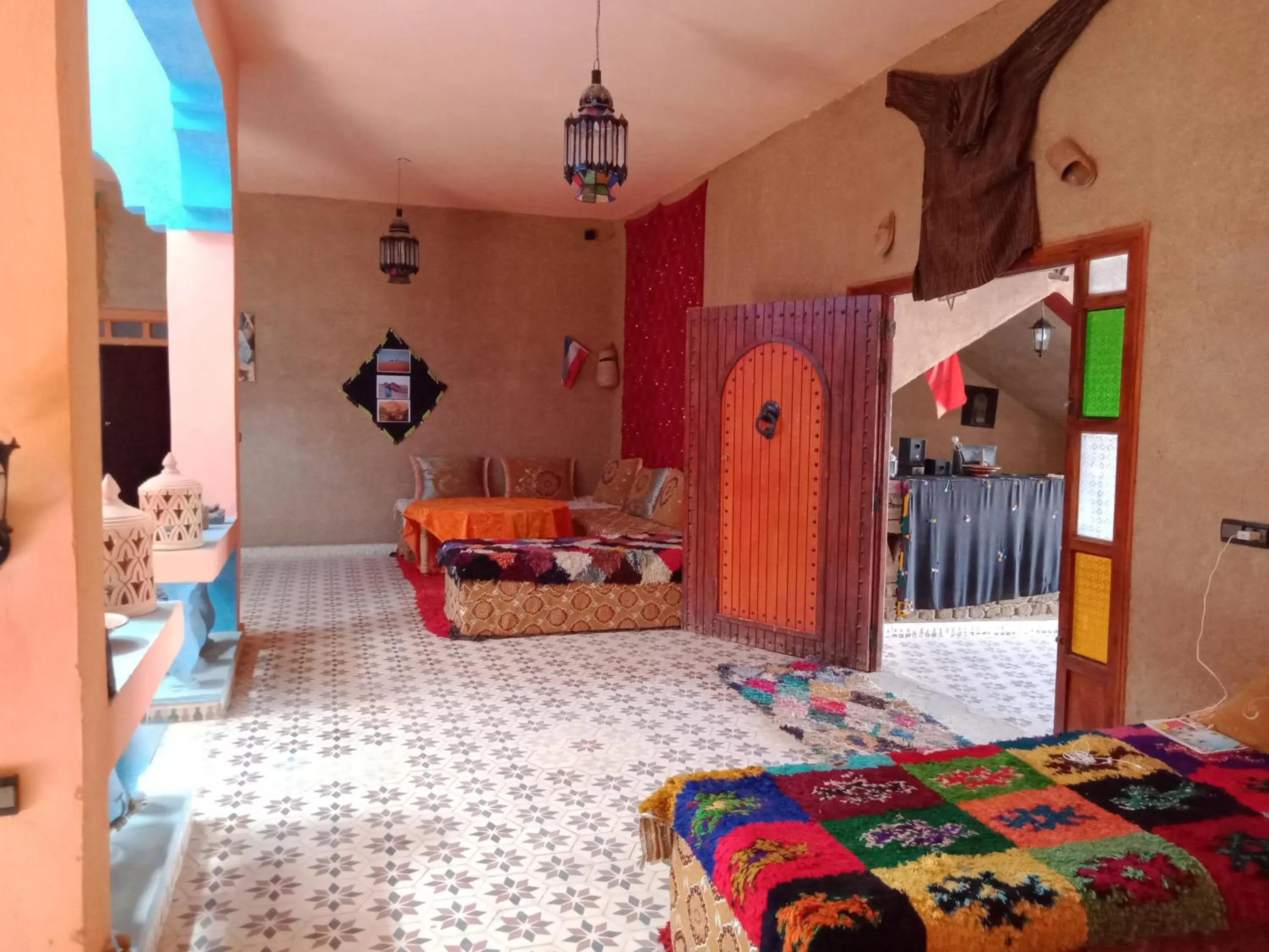 Lobby or reception, Bed in Kasbah Du Berger & Piscine