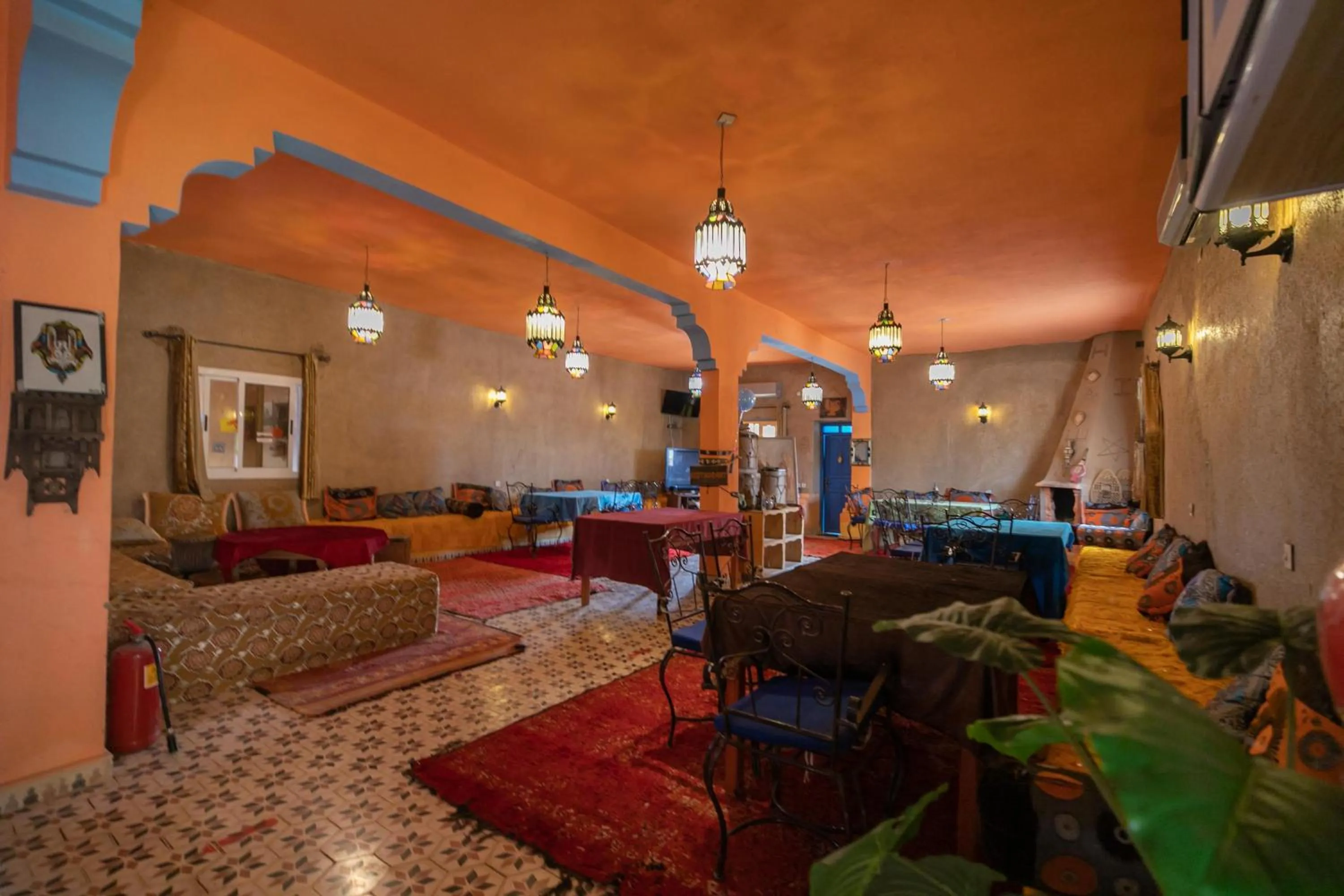 Seating area in Kasbah Du Berger & Piscine