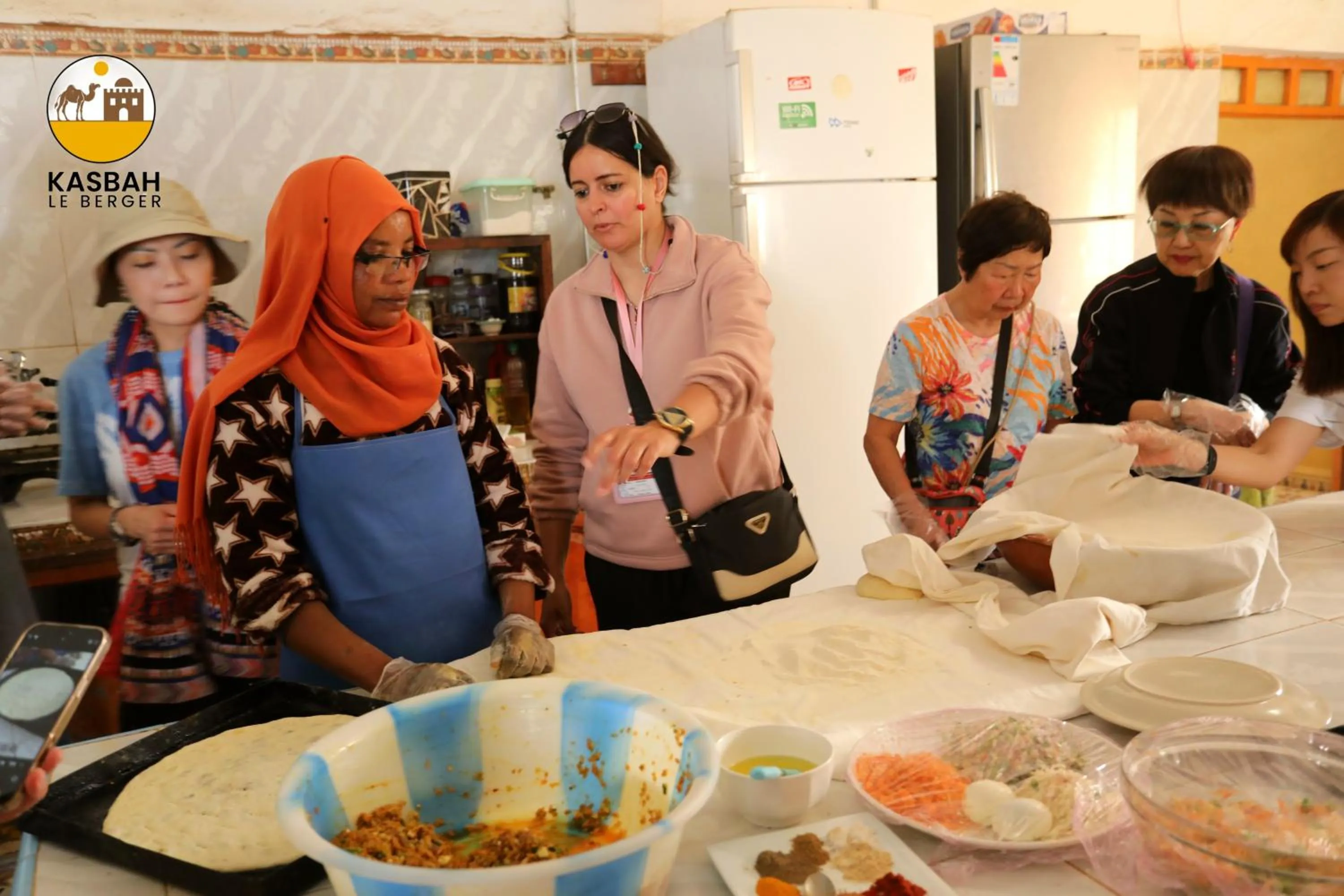 Restaurant/places to eat in Kasbah Du Berger & Piscine