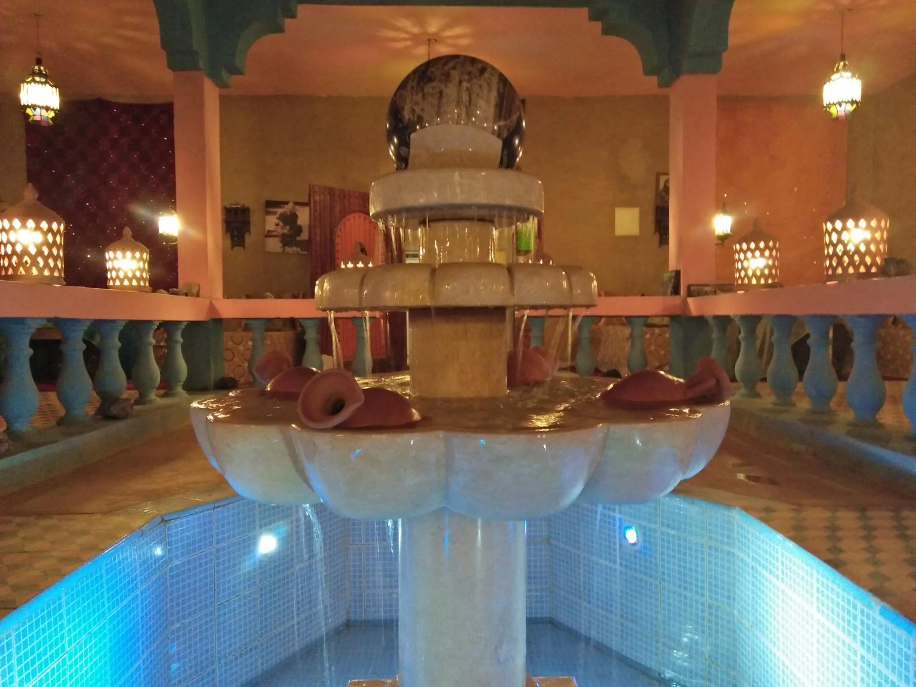 Decorative detail in Kasbah Du Berger & Piscine