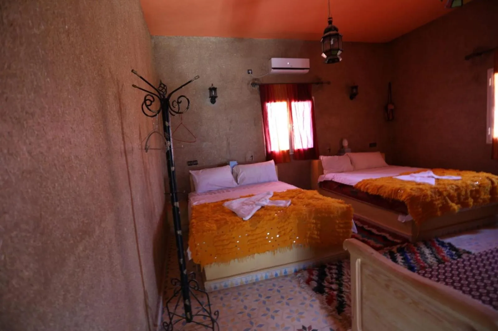 Bed in Kasbah Du Berger & Piscine