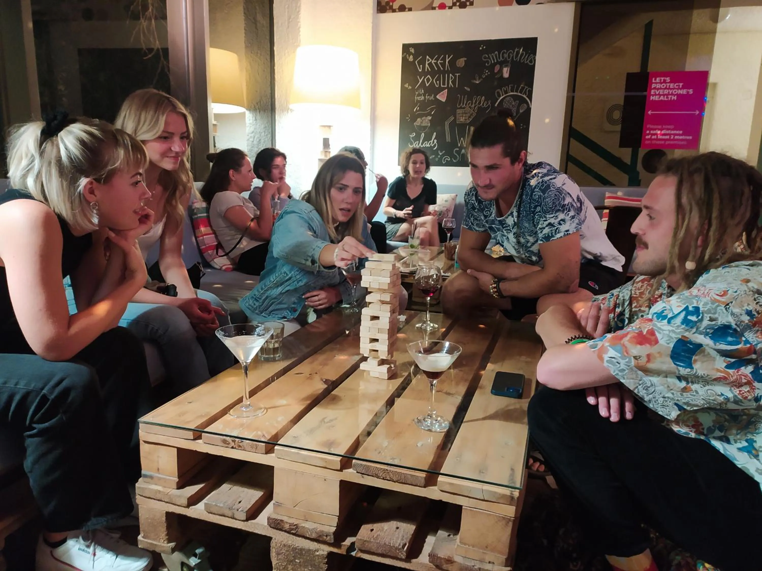 People in STAY Rhodes HoStel & Bar