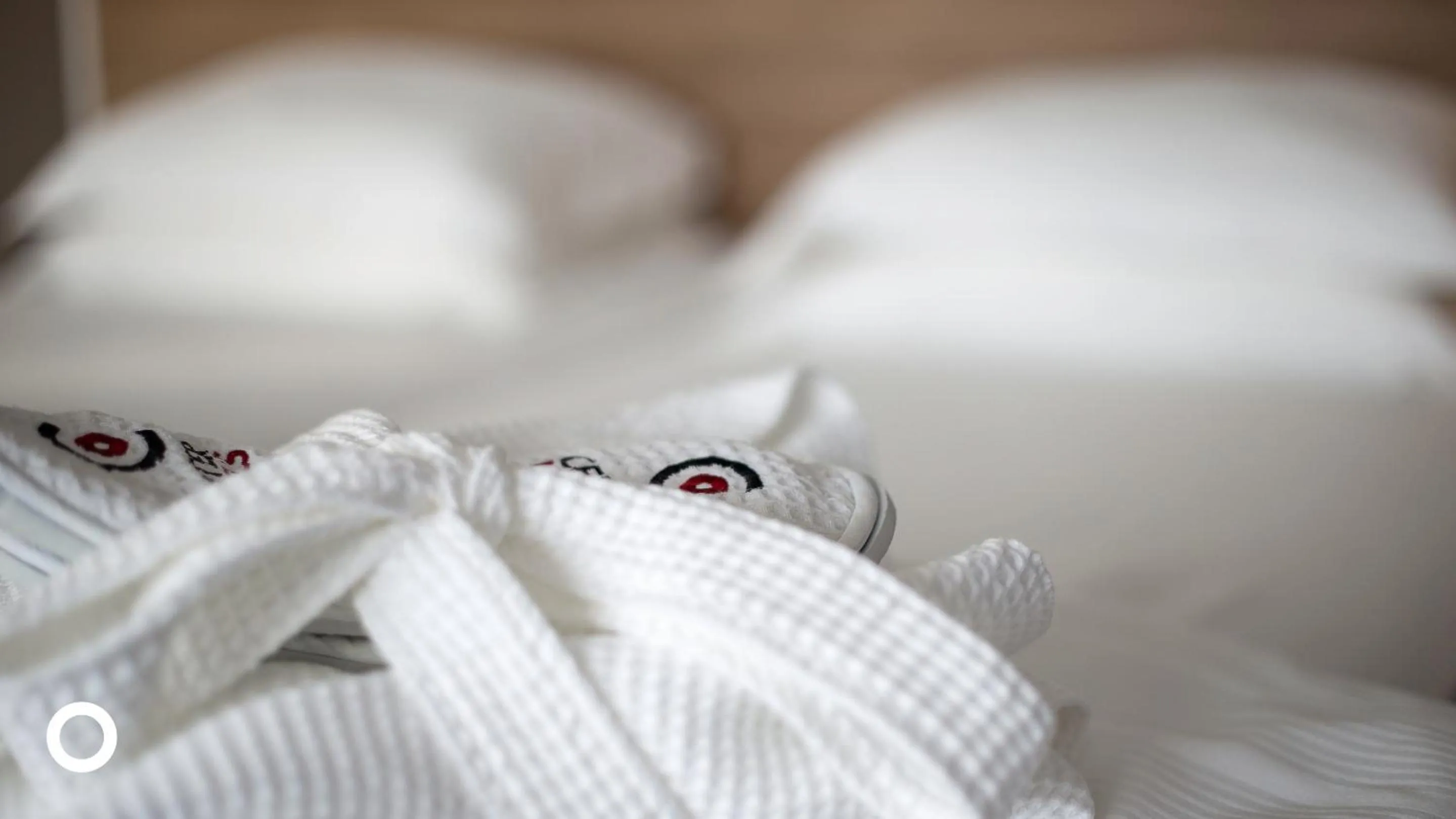 Bathroom, Bed in Midgardur by Center Hotels