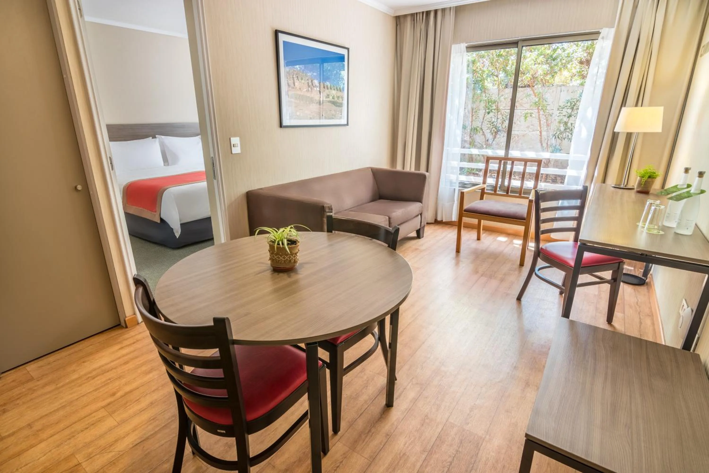 Living room in Geotel Calama