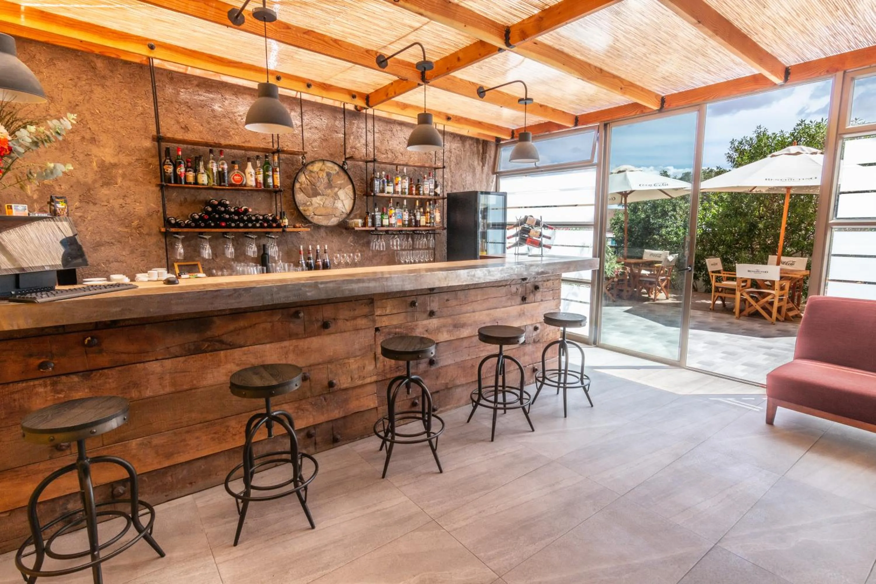 Lounge or bar in Geotel Calama