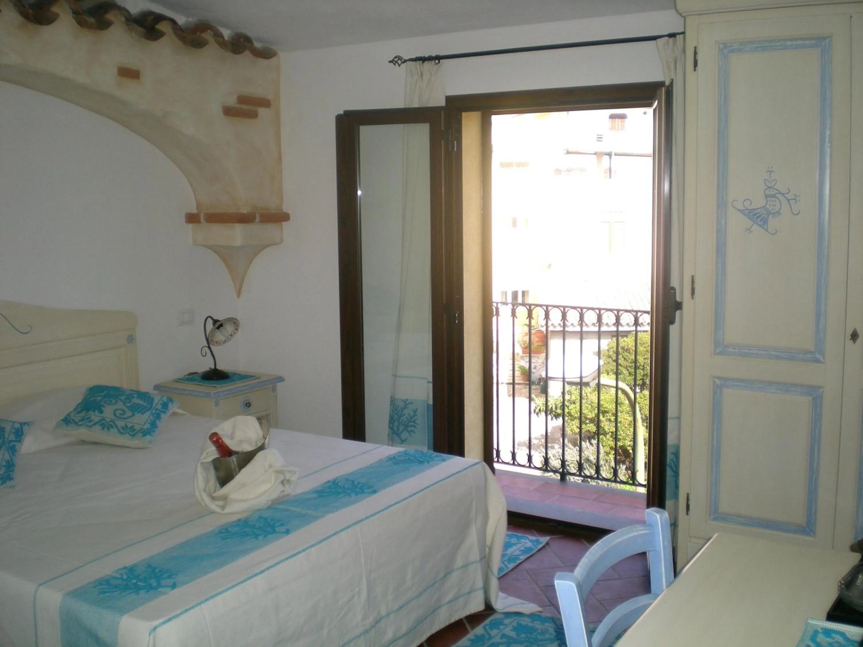 Decorative detail, Bed in Faunele