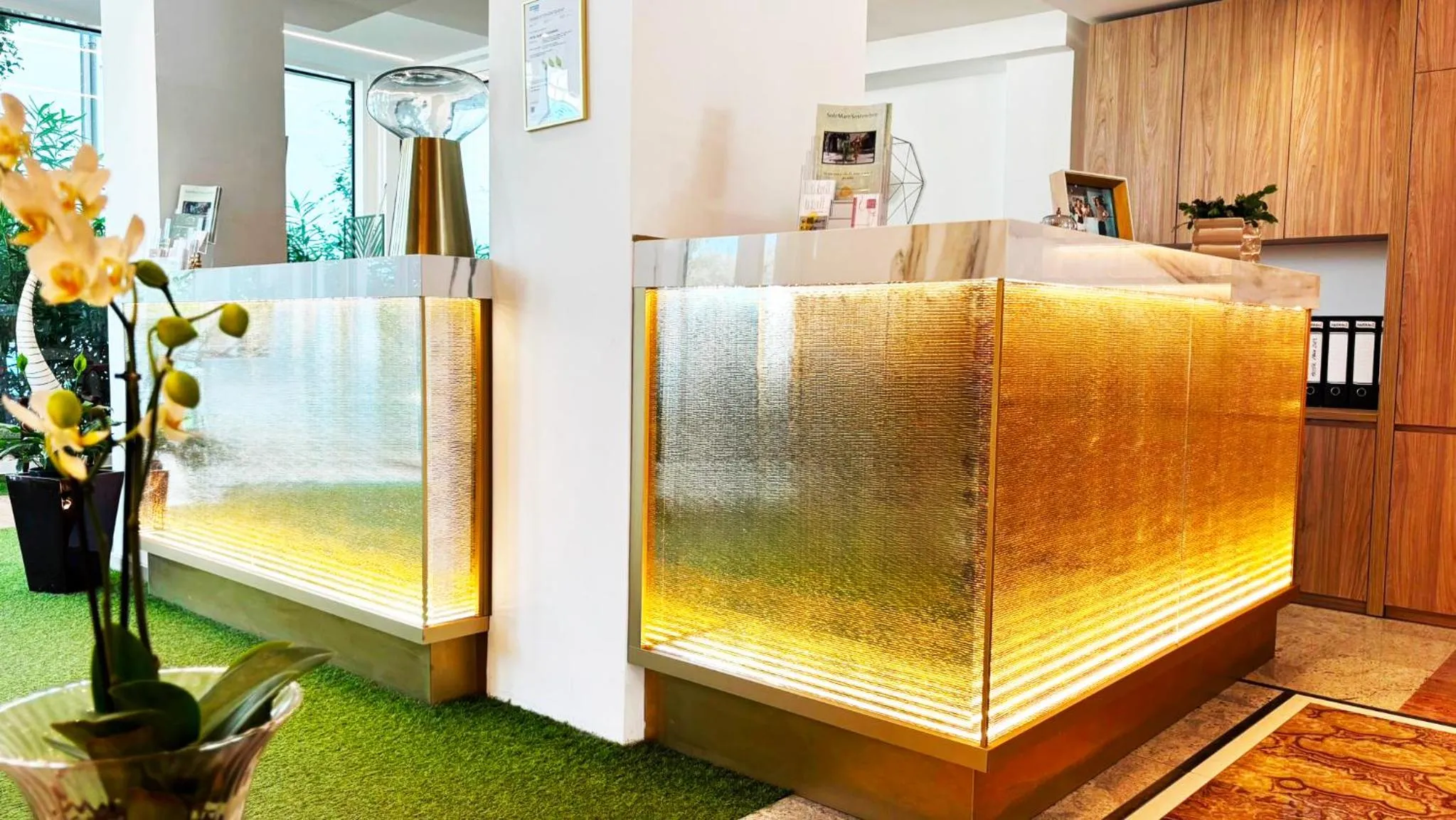 Lobby or reception in SoleMare Hotel e Residence