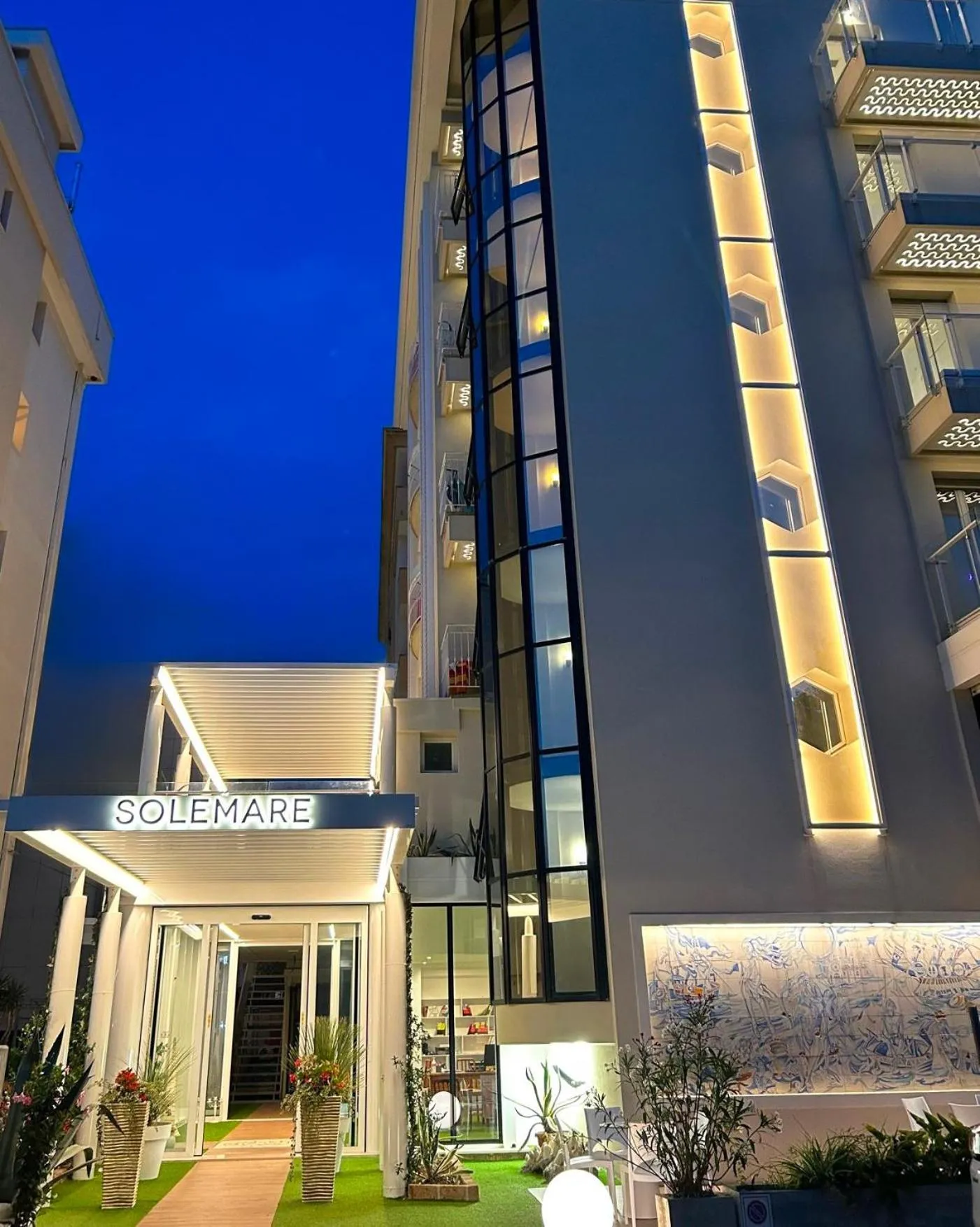 Property building in SoleMare Hotel e Residence
