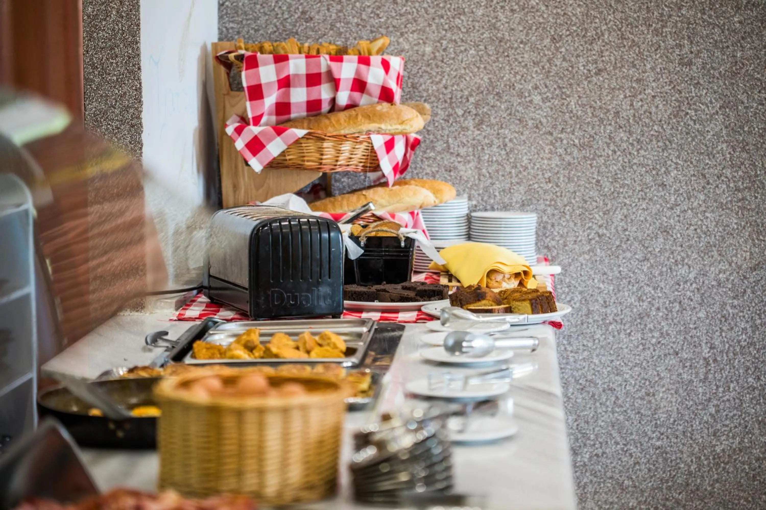 Buffet breakfast in Silver Bay Hotel Kontokali Corfu