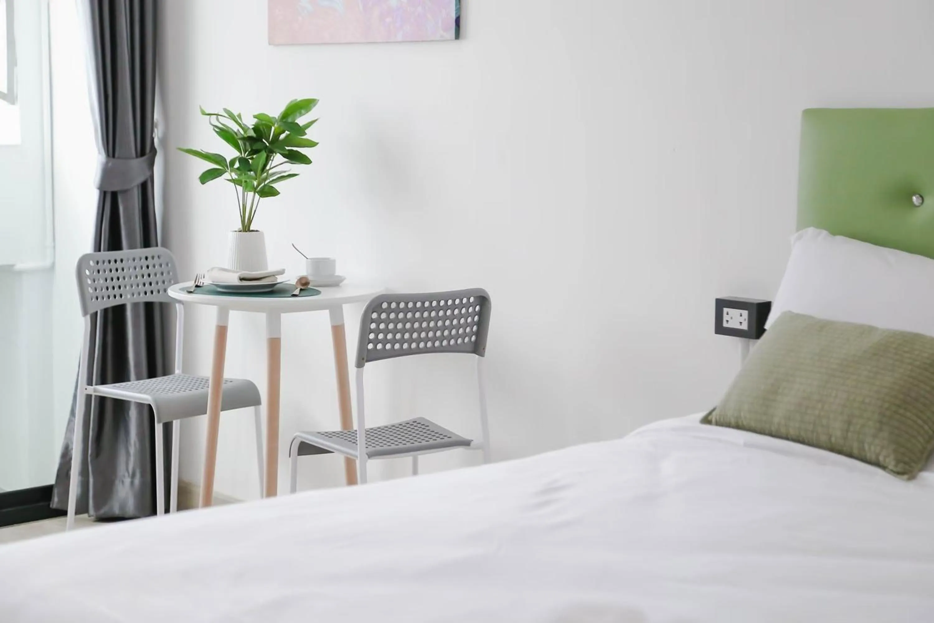 Bed in Chana Bangkok Hotel