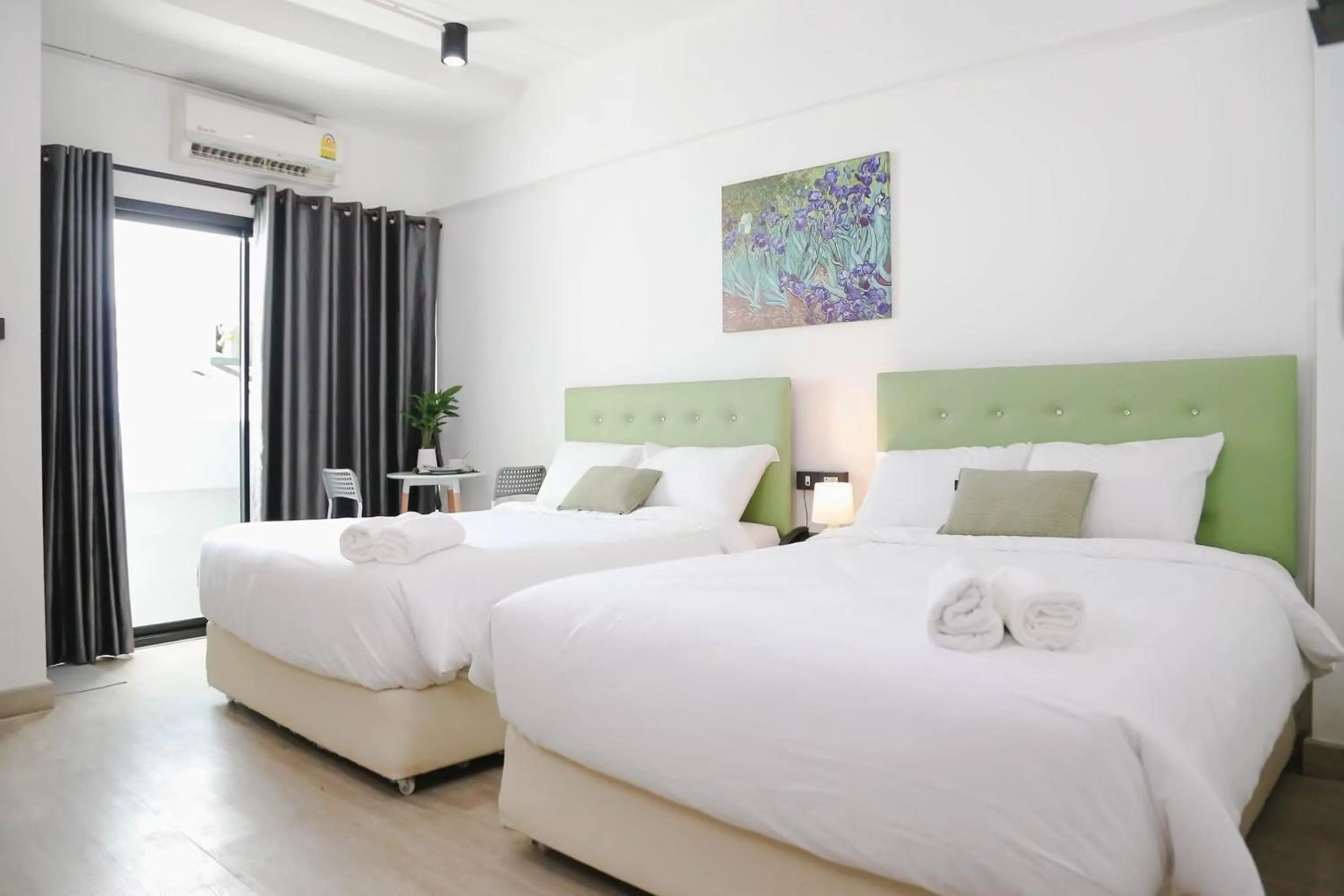 Bed in Chana Bangkok Hotel