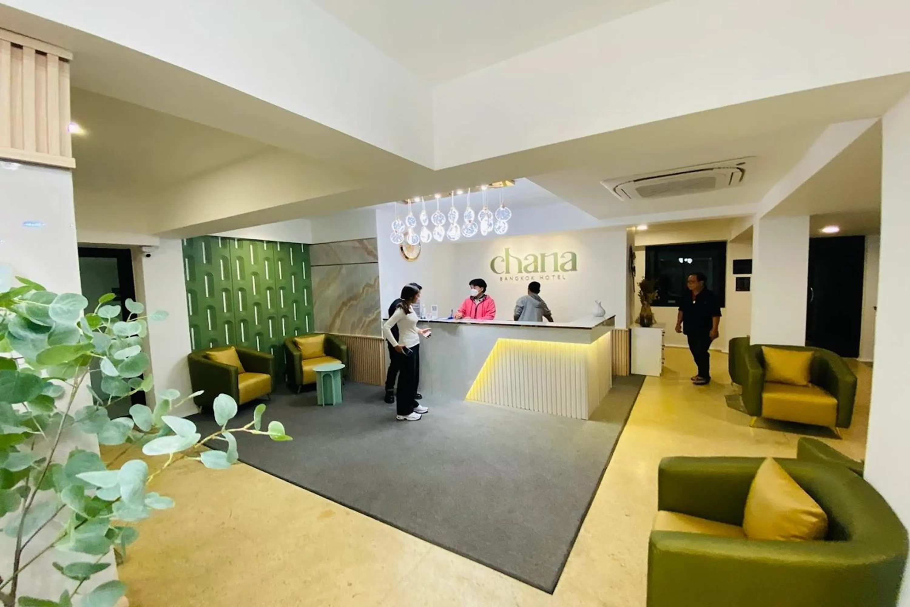 Lobby or reception in Chana Bangkok Hotel