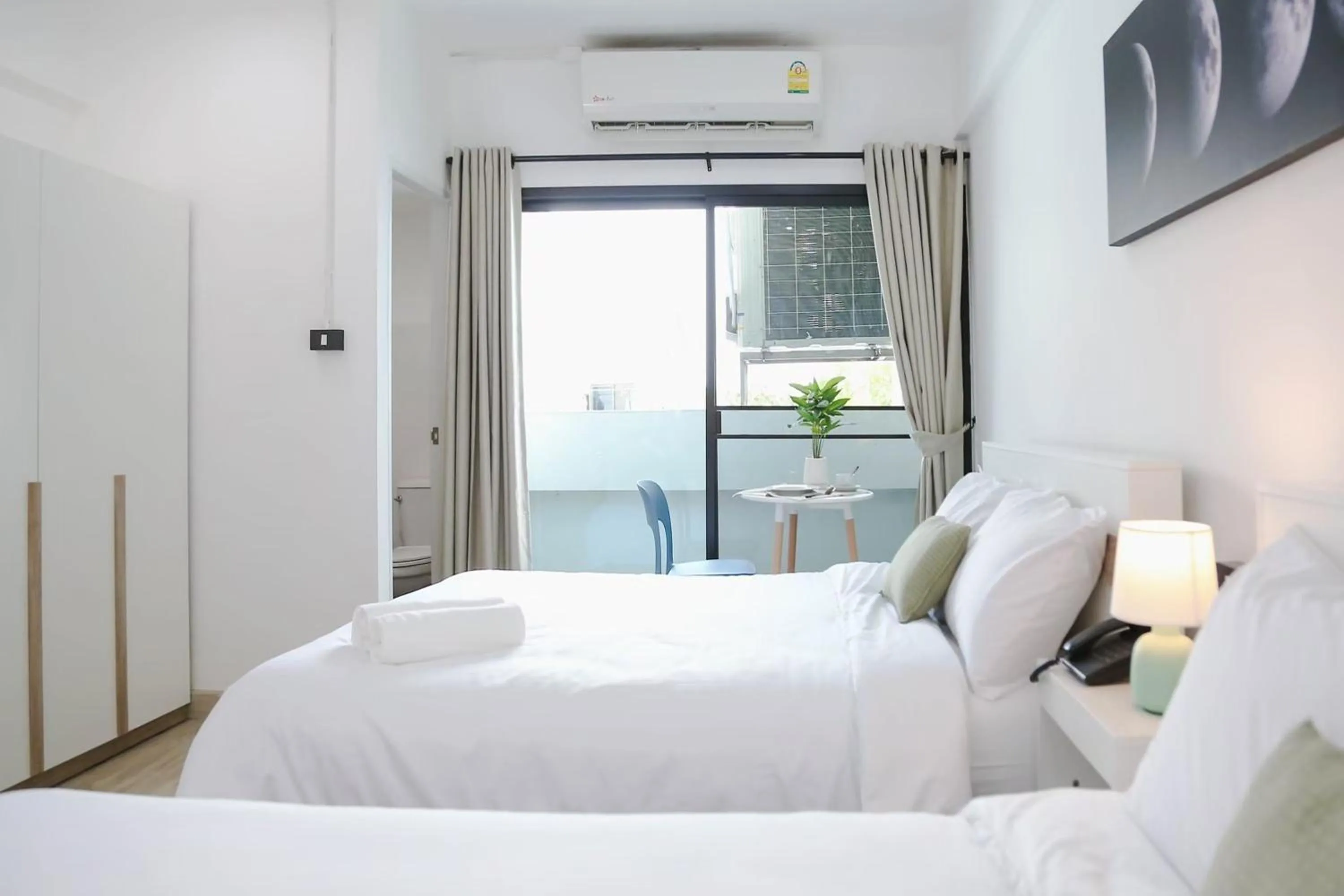 Bed in Chana Bangkok Hotel