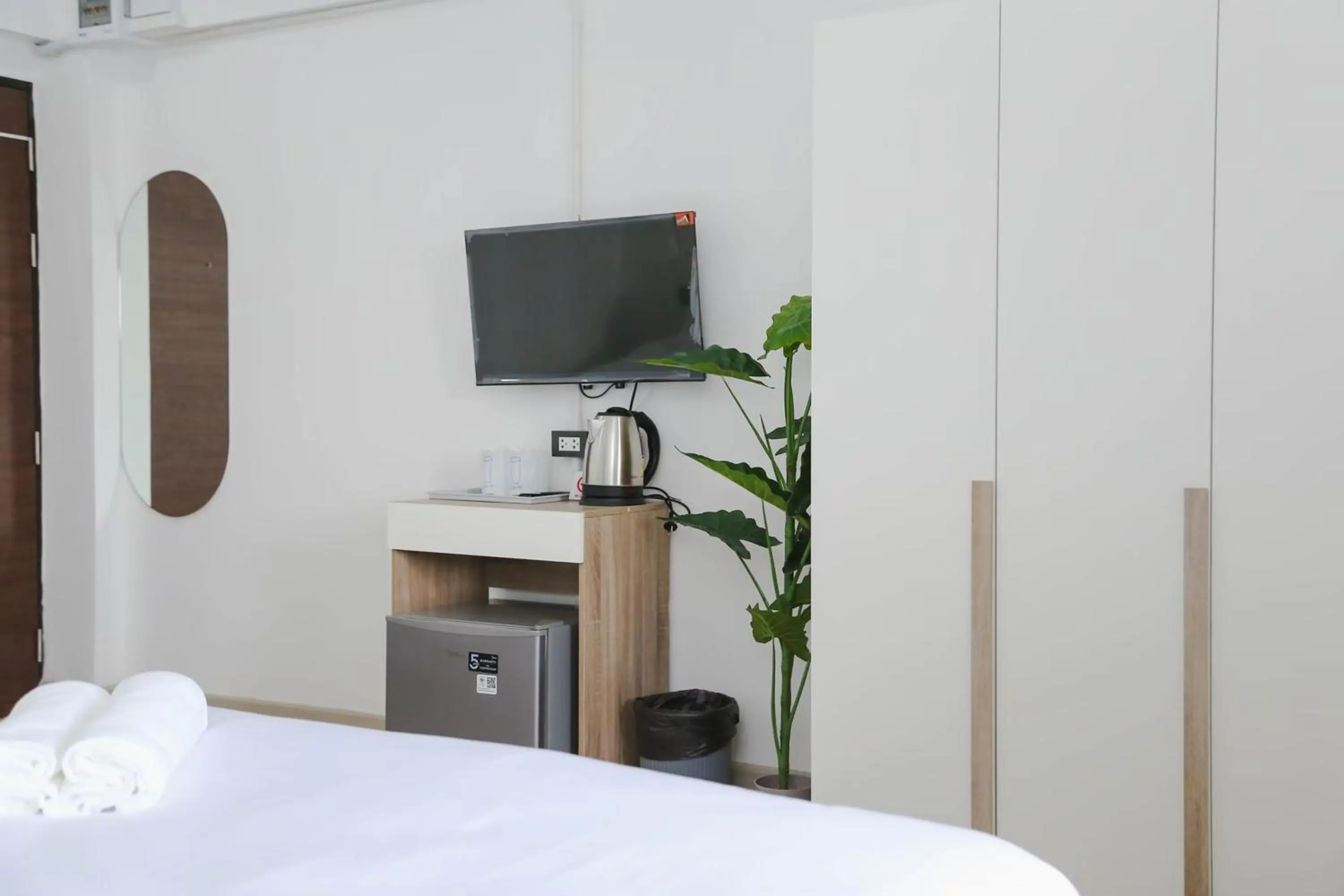 Bed in Chana Bangkok Hotel