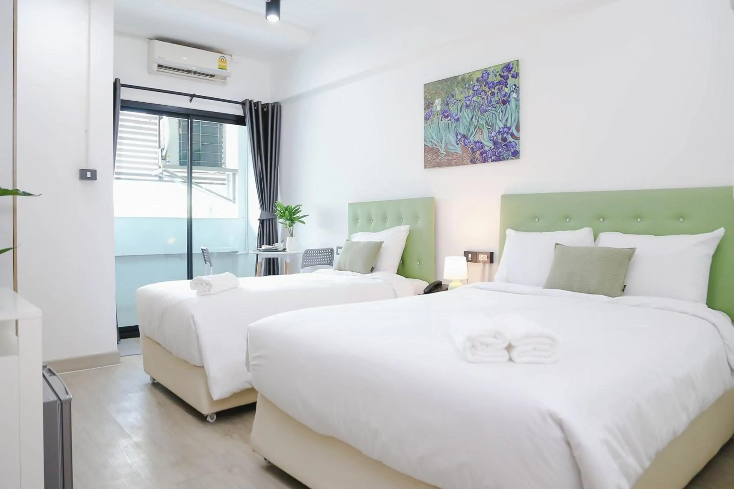 Bed in Chana Bangkok Hotel