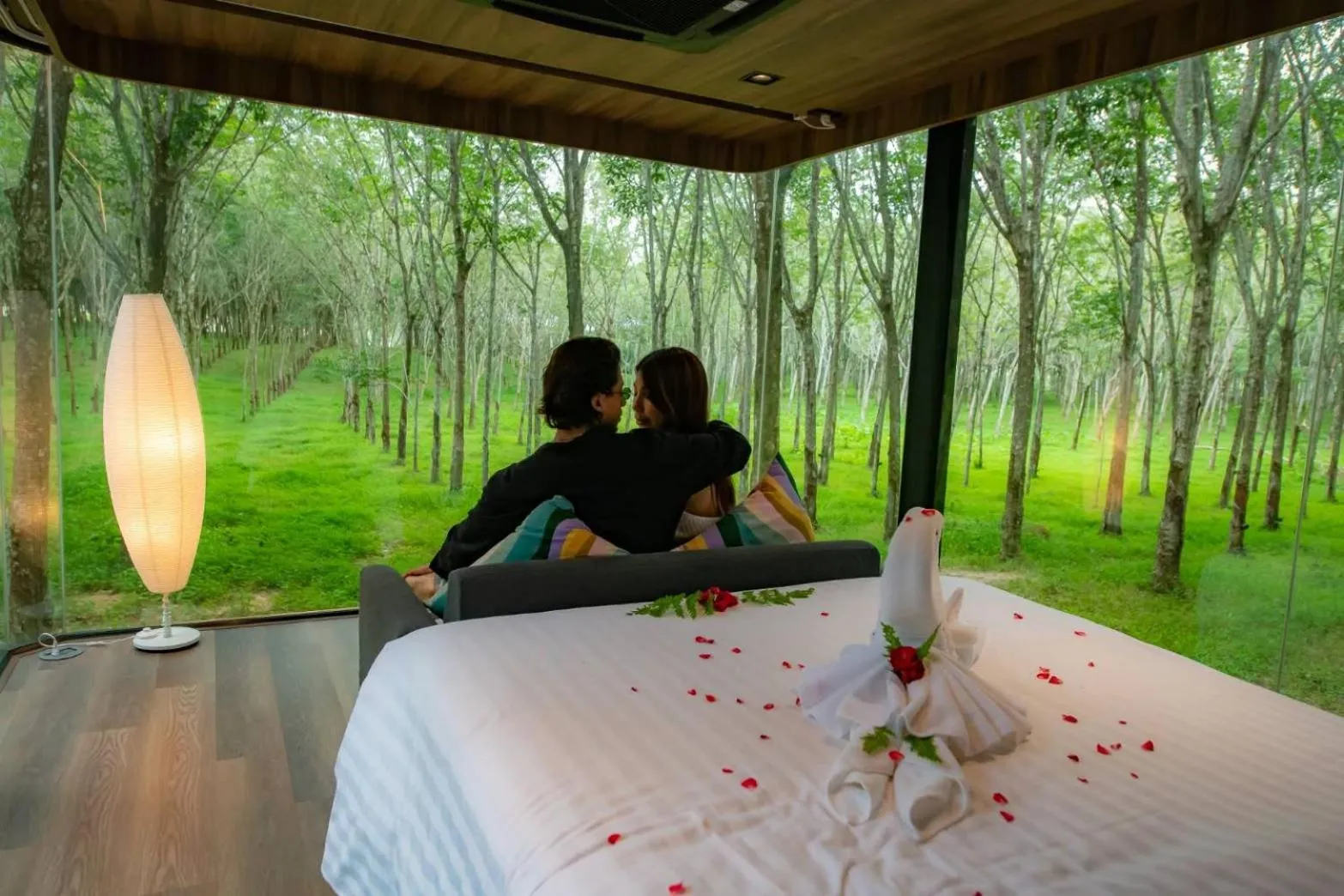 Garden in Timber Society Boutique Hideaway