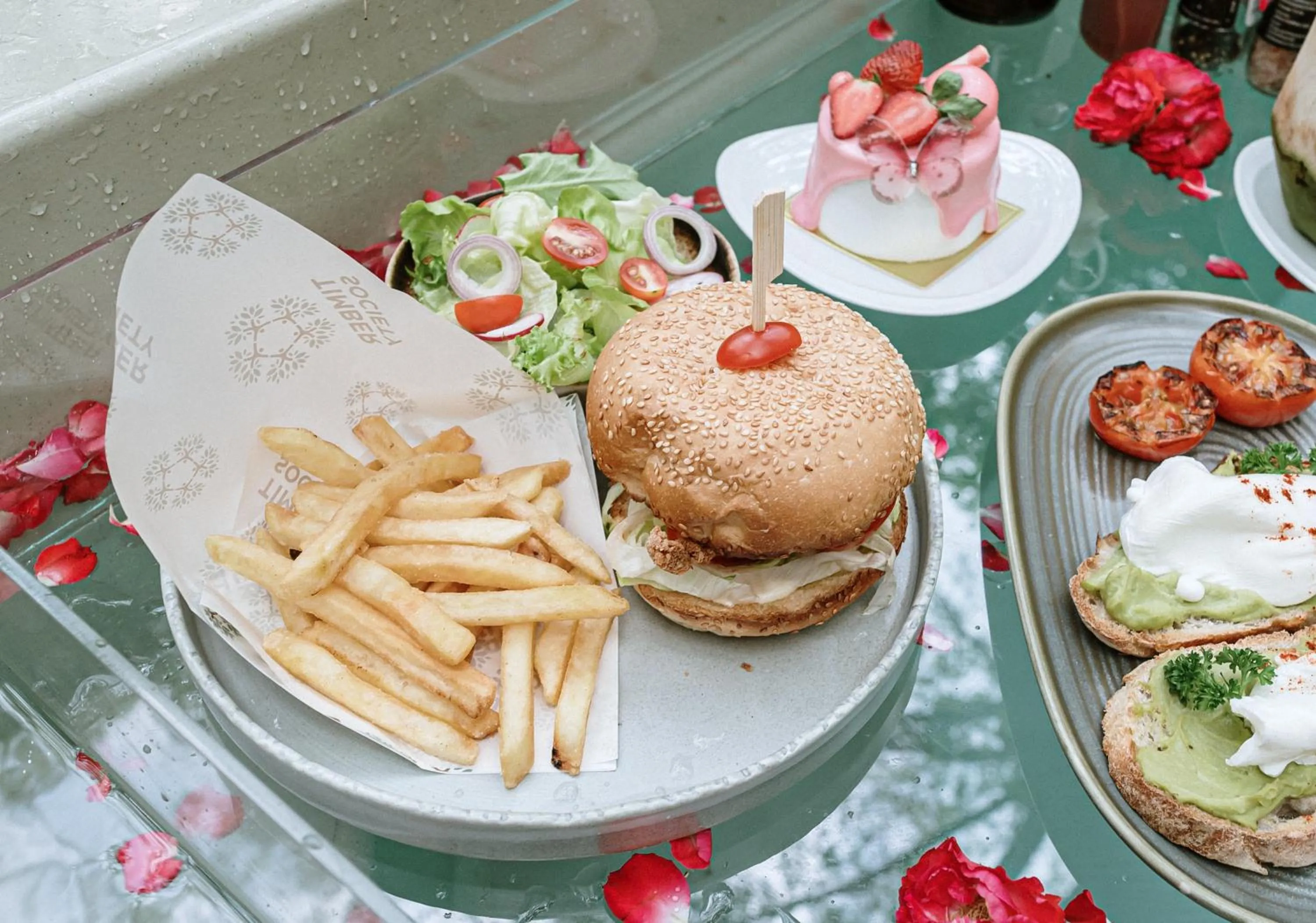 Food in Timber Society Boutique Hideaway