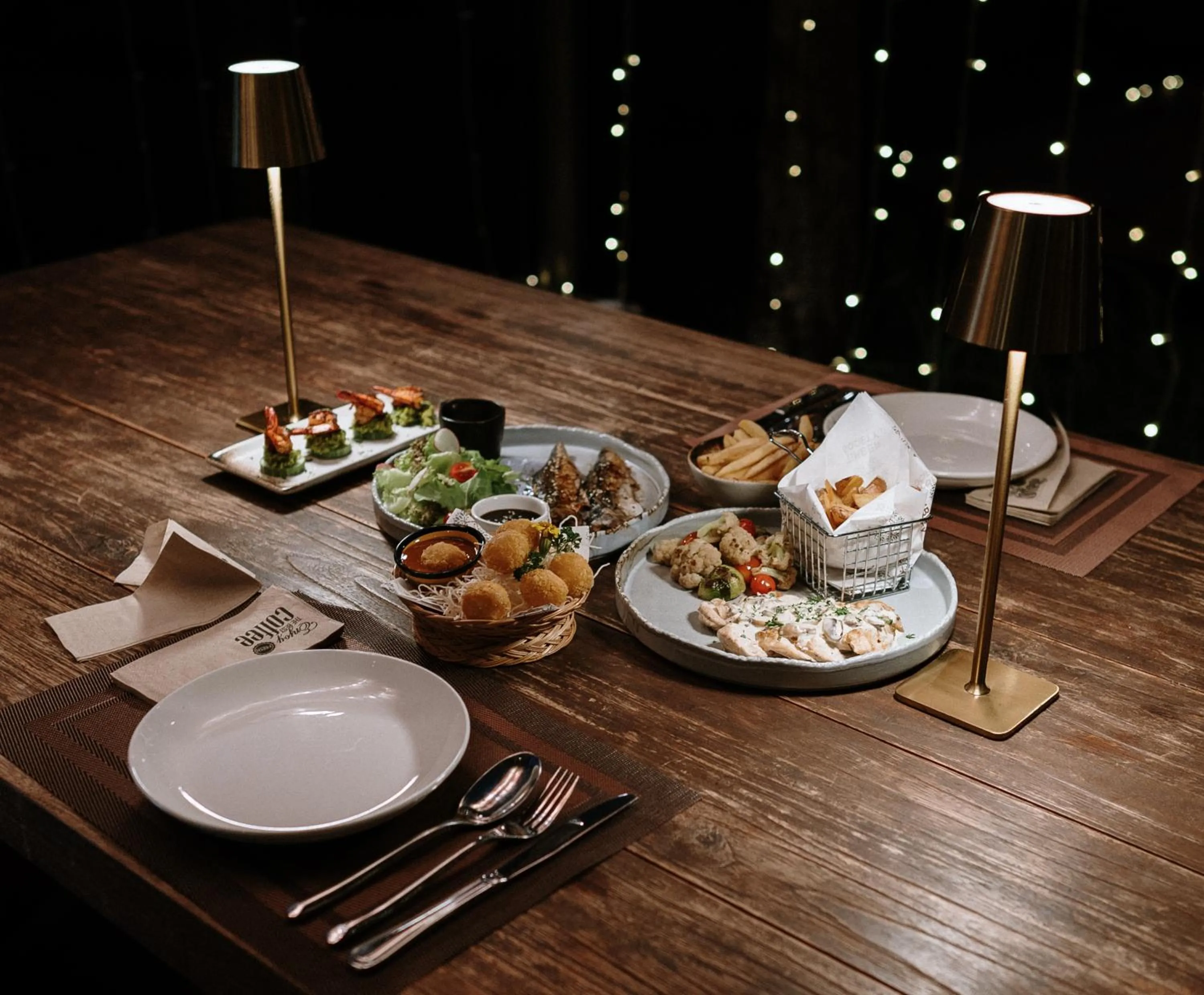 Food in Timber Society Boutique Hideaway