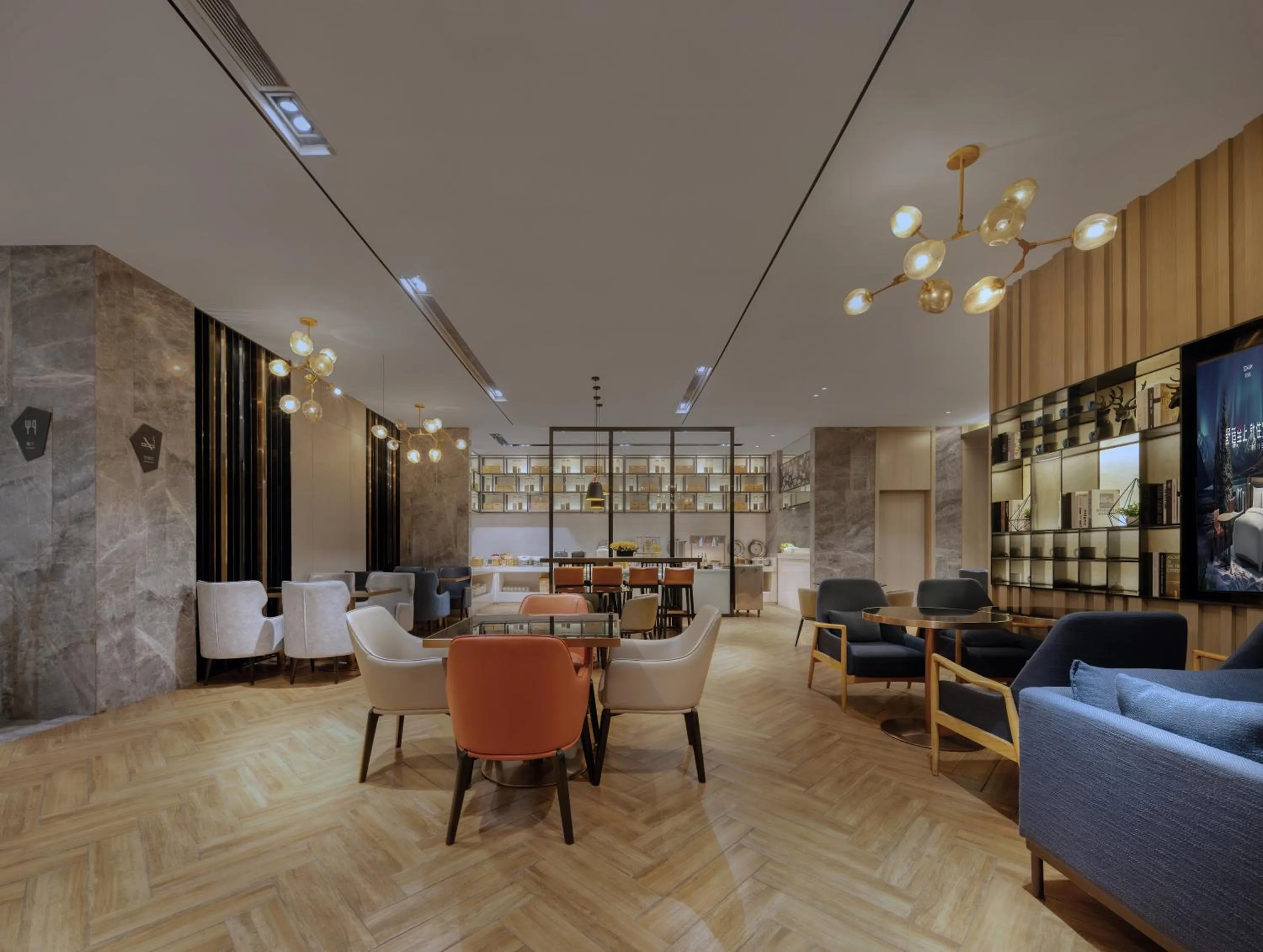 Restaurant/places to eat in Echarm International Hotel Nanzhou Metro Station Branch