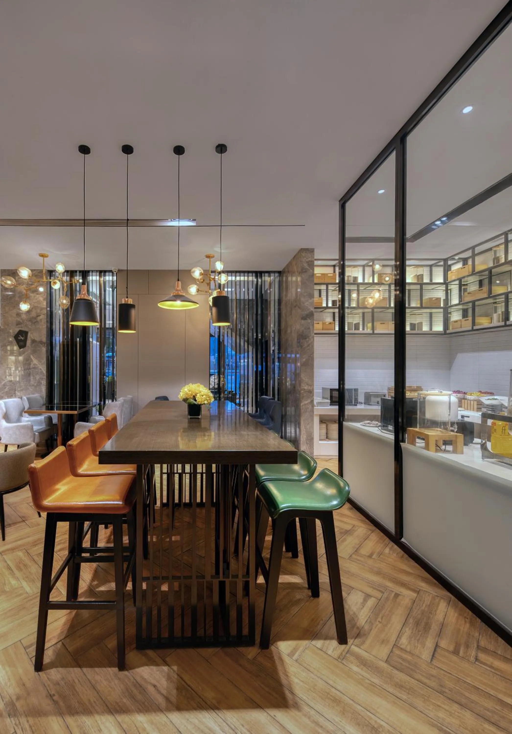 Business facilities in Echarm International Hotel Nanzhou Metro Station Branch