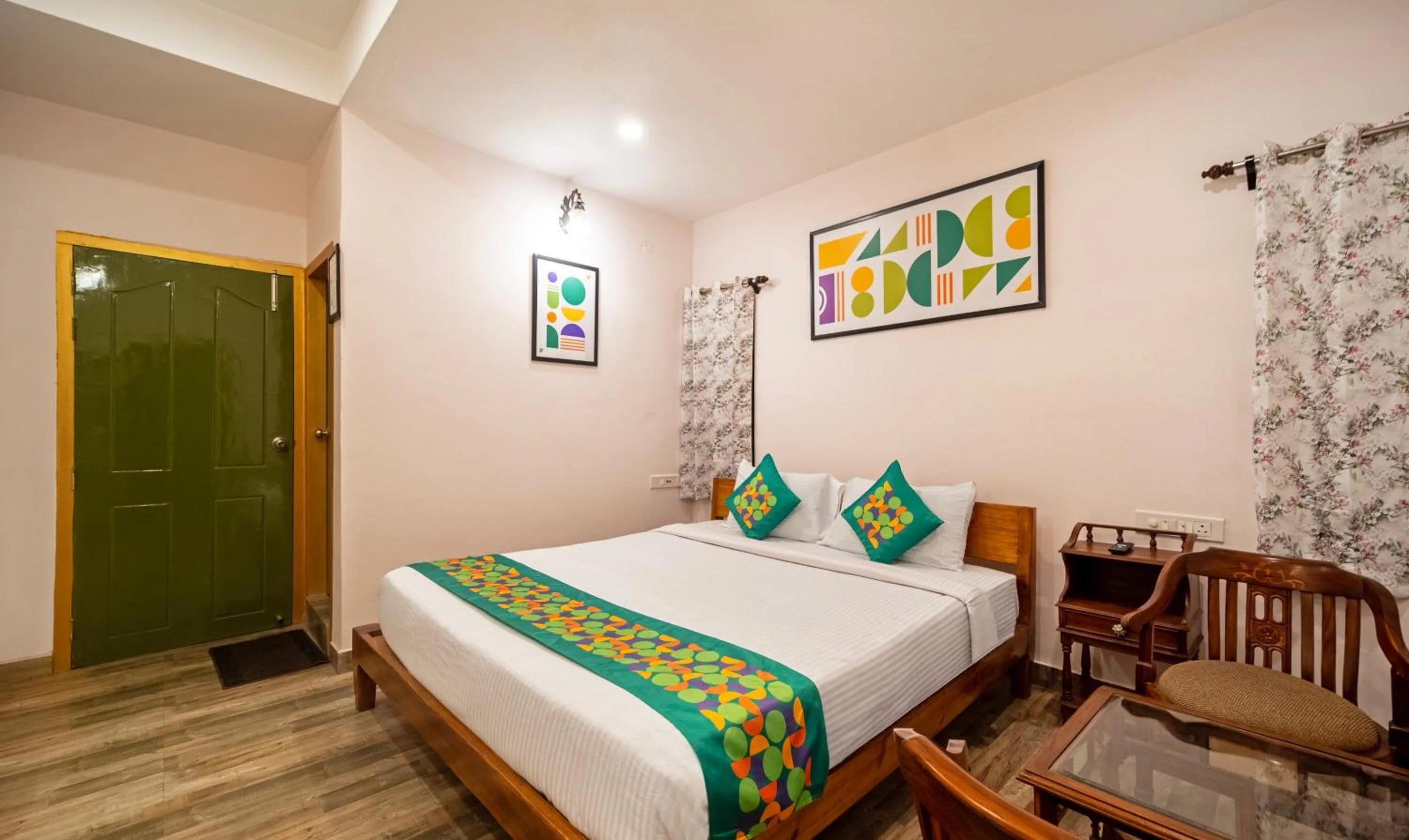 Bedroom, Bed in Treebo Kashvijoy, 7 Km From Kamakhya Temple