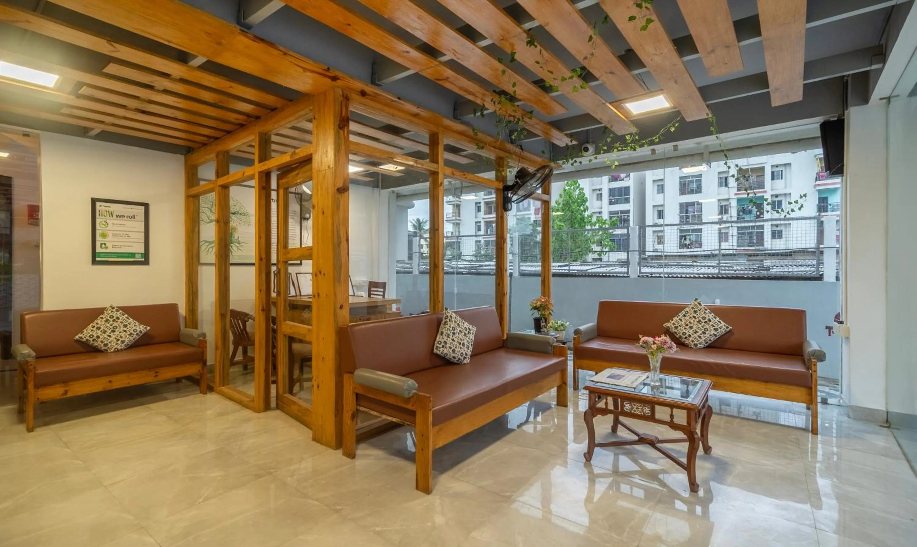 Seating area in Treebo Kashvijoy, 7 Km From Kamakhya Temple