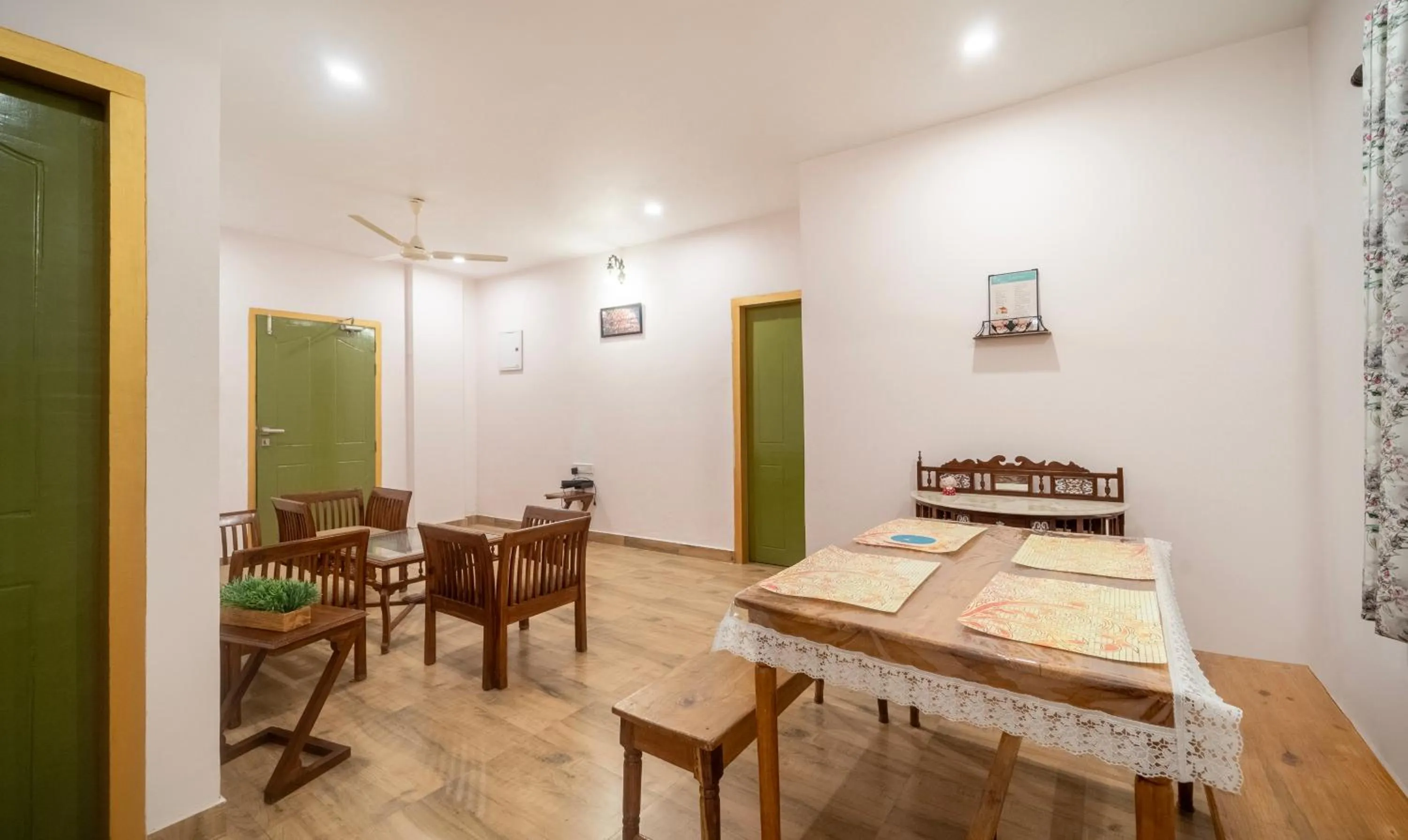 Dining area in Treebo Kashvijoy, 7 Km From Kamakhya Temple
