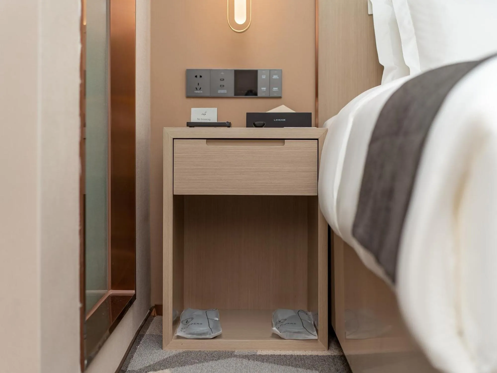 Bedroom, Bed in Lavande Hotel Credit Building of Gaocheng District, Shijiazhuang City