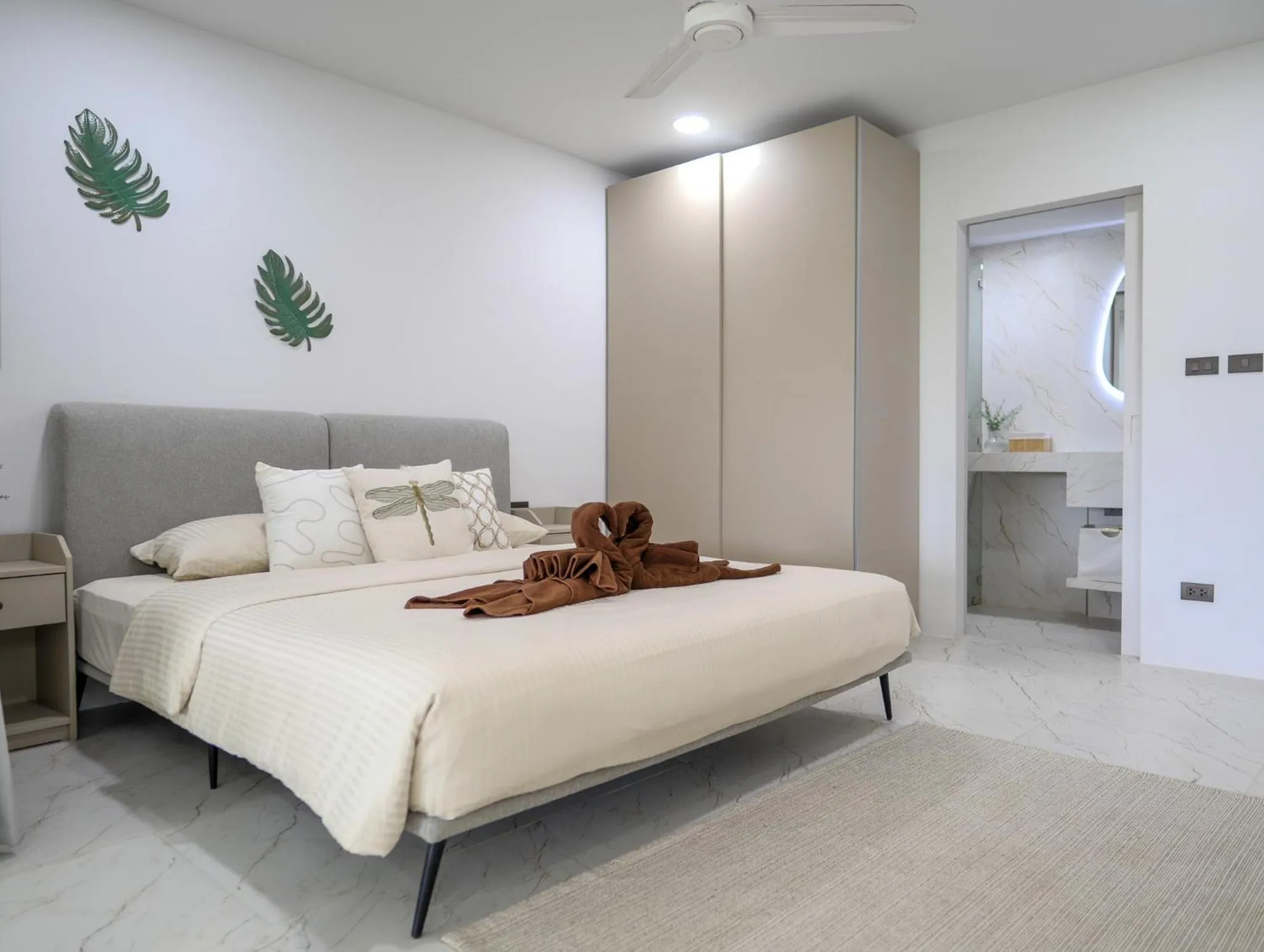 Bed in Beachside Residence