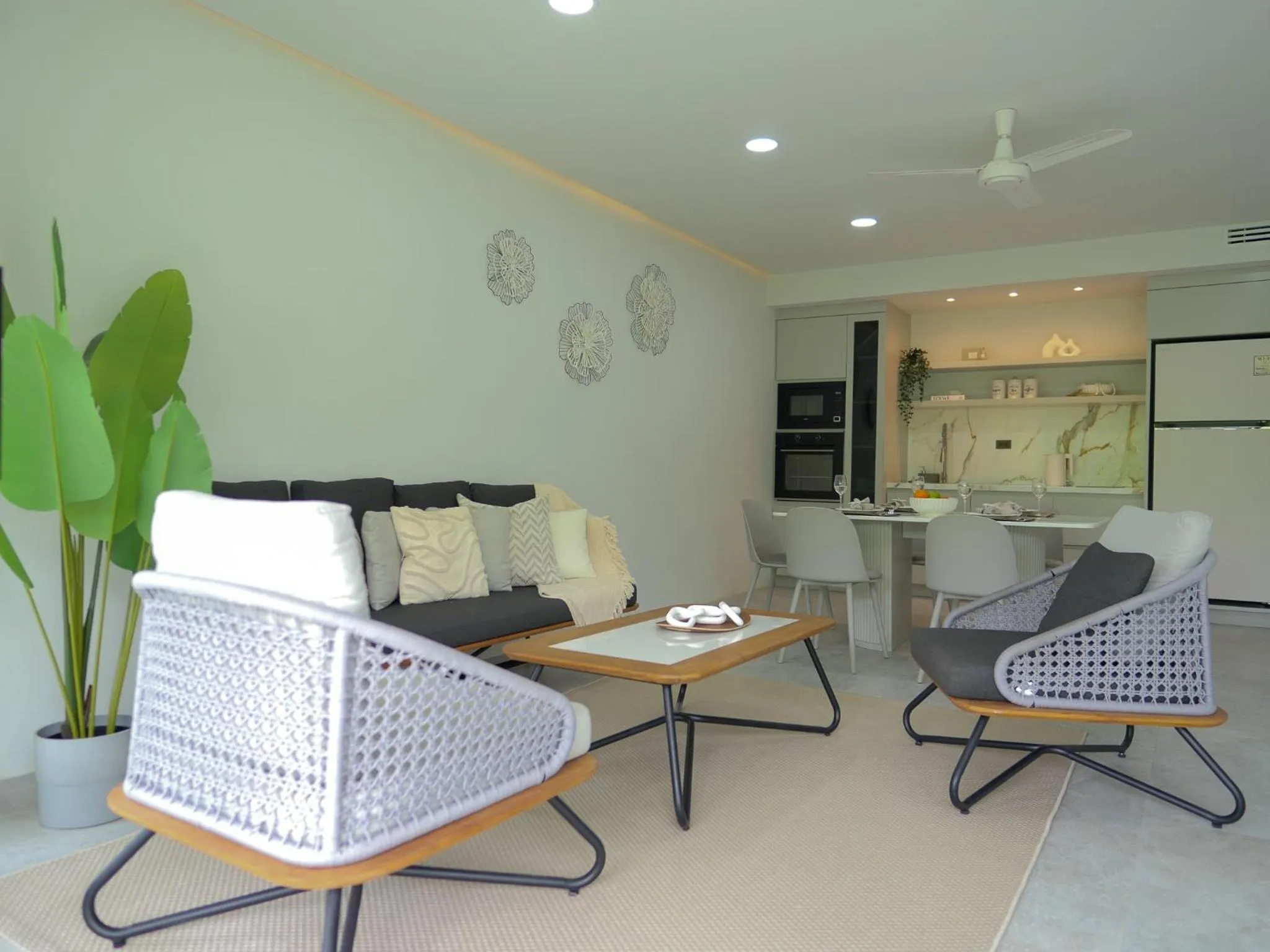 Living room in Beachside Residence