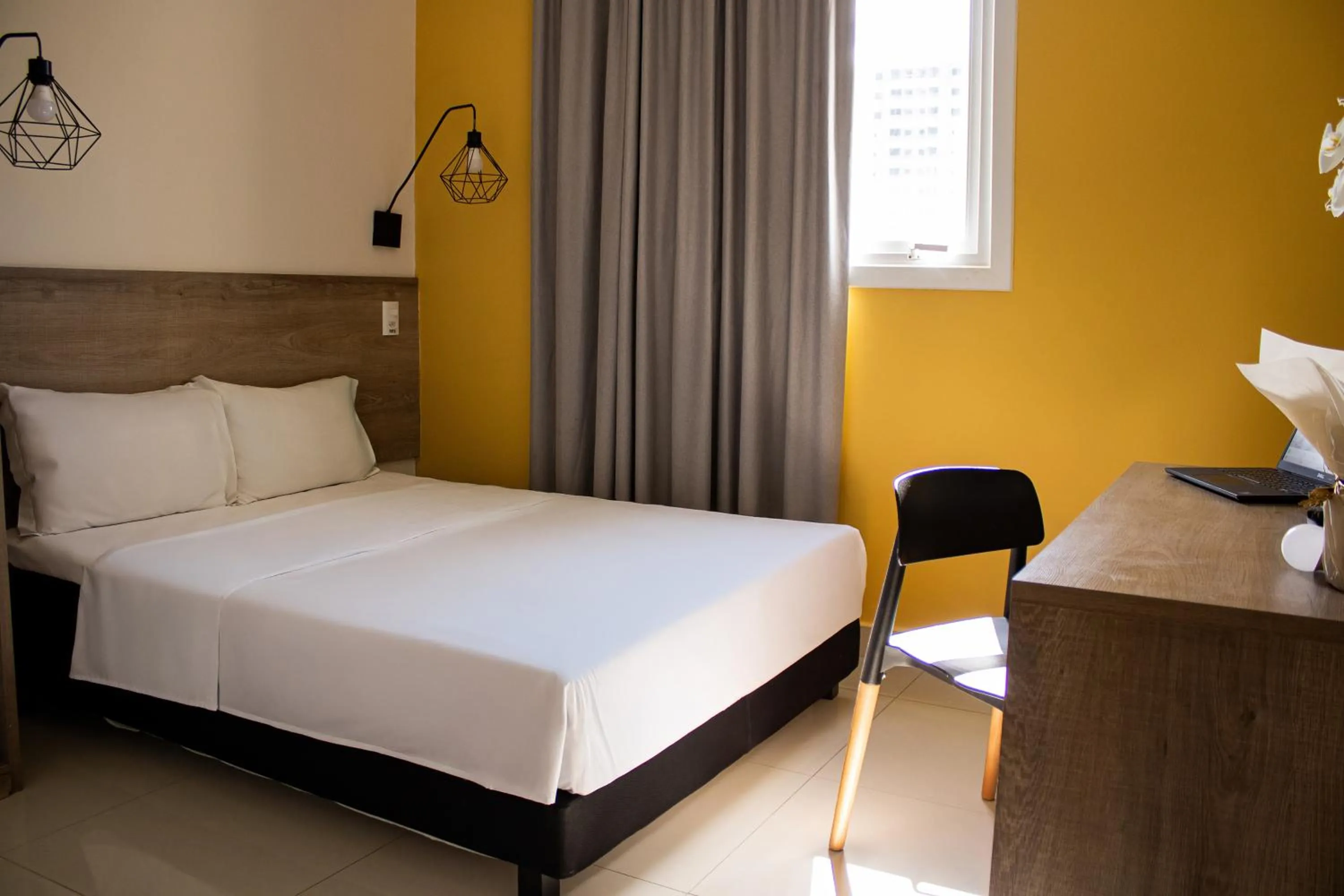 Bedroom, Bed in Hotel Euro Suite São Jose do Rio Preto by Nacional Inn