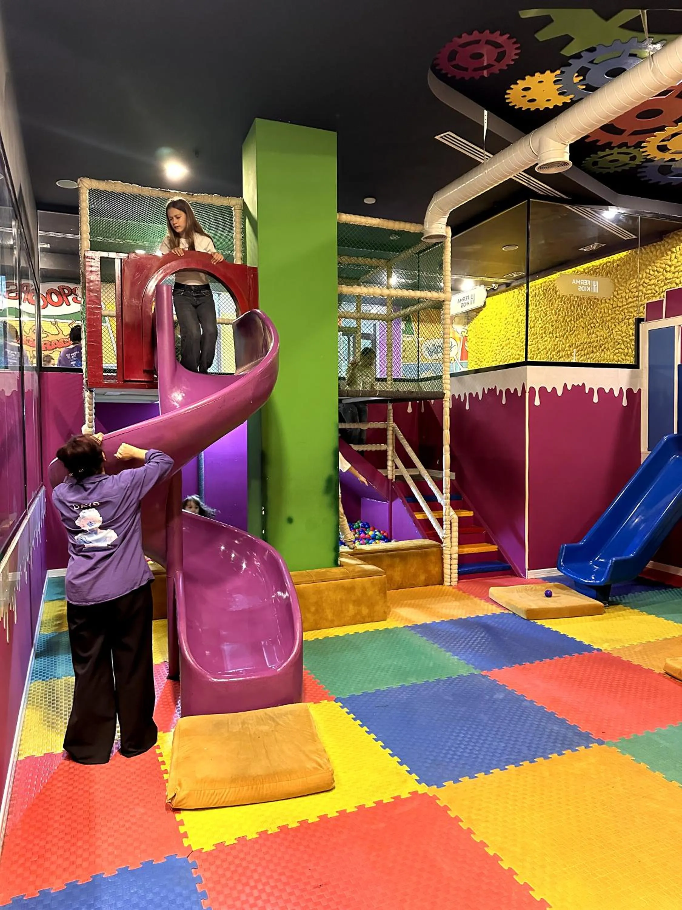 Children play ground in Ferma Art hotel boutique