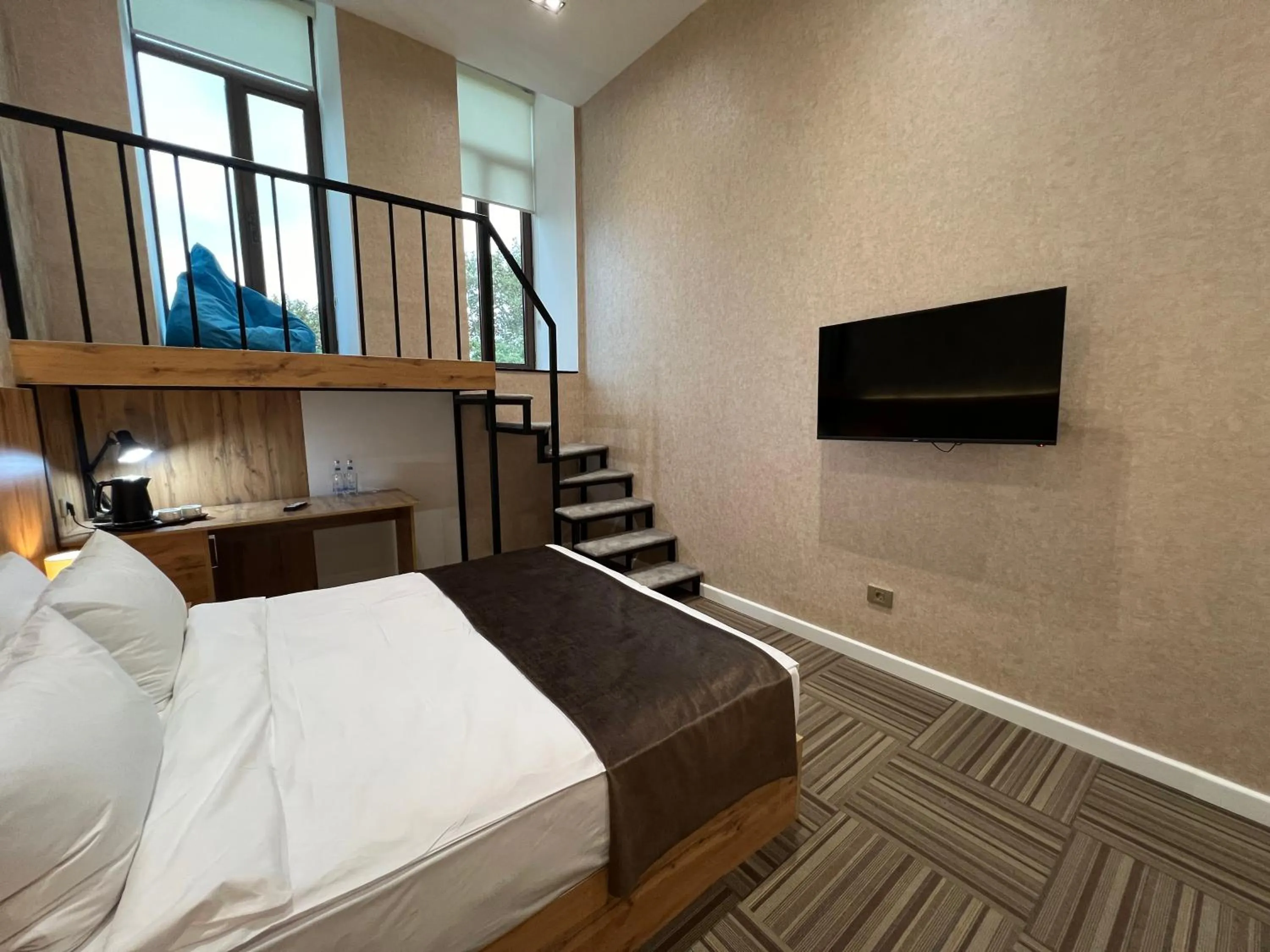 Bed in Ferma Art hotel boutique