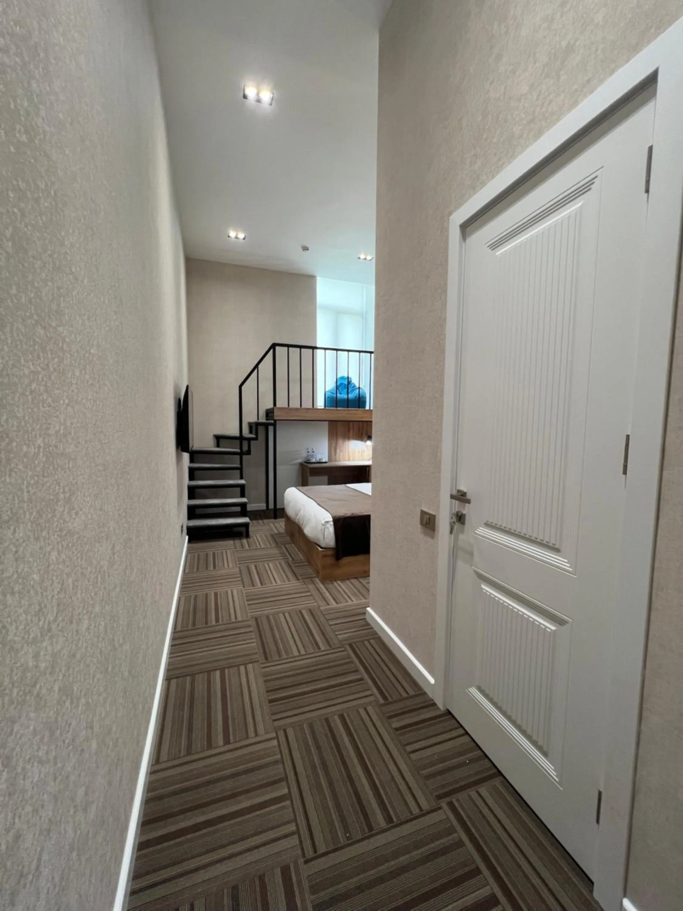 Bed in Ferma Art hotel boutique