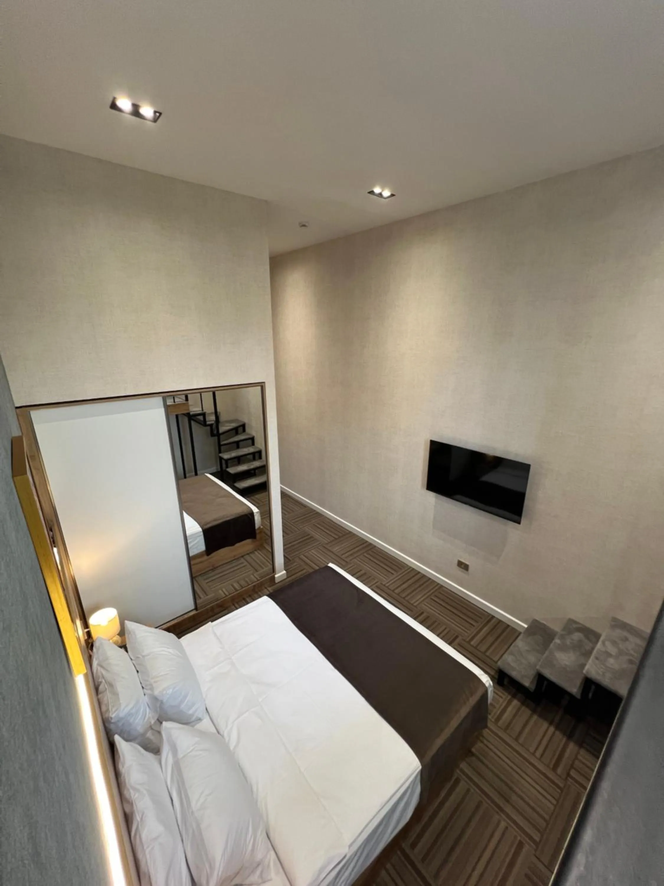 Bed in Ferma Art hotel boutique