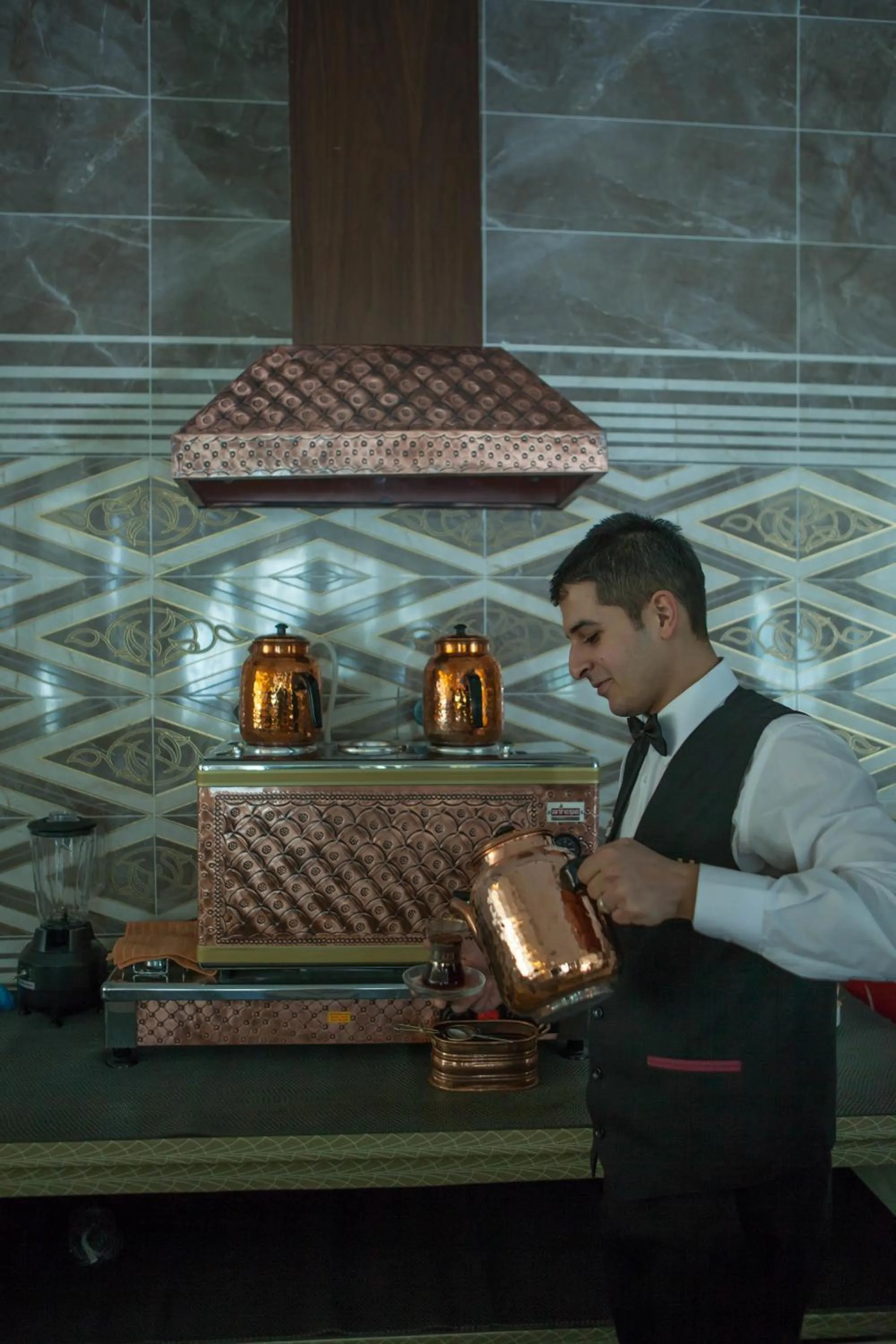 Decorative detail in Mitannia Regency Hotel