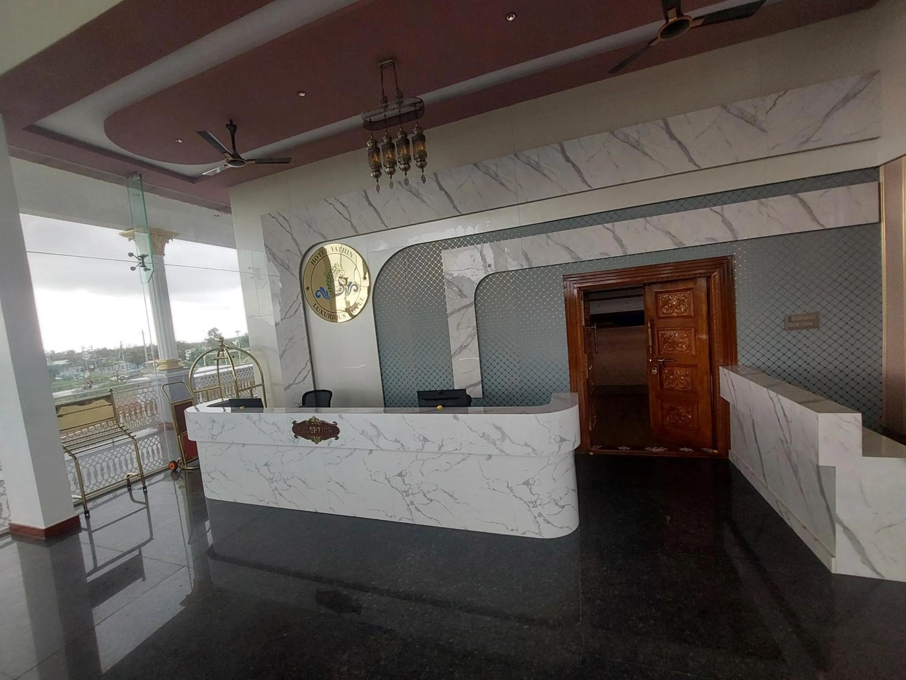Lobby or reception in Hotel Yathin