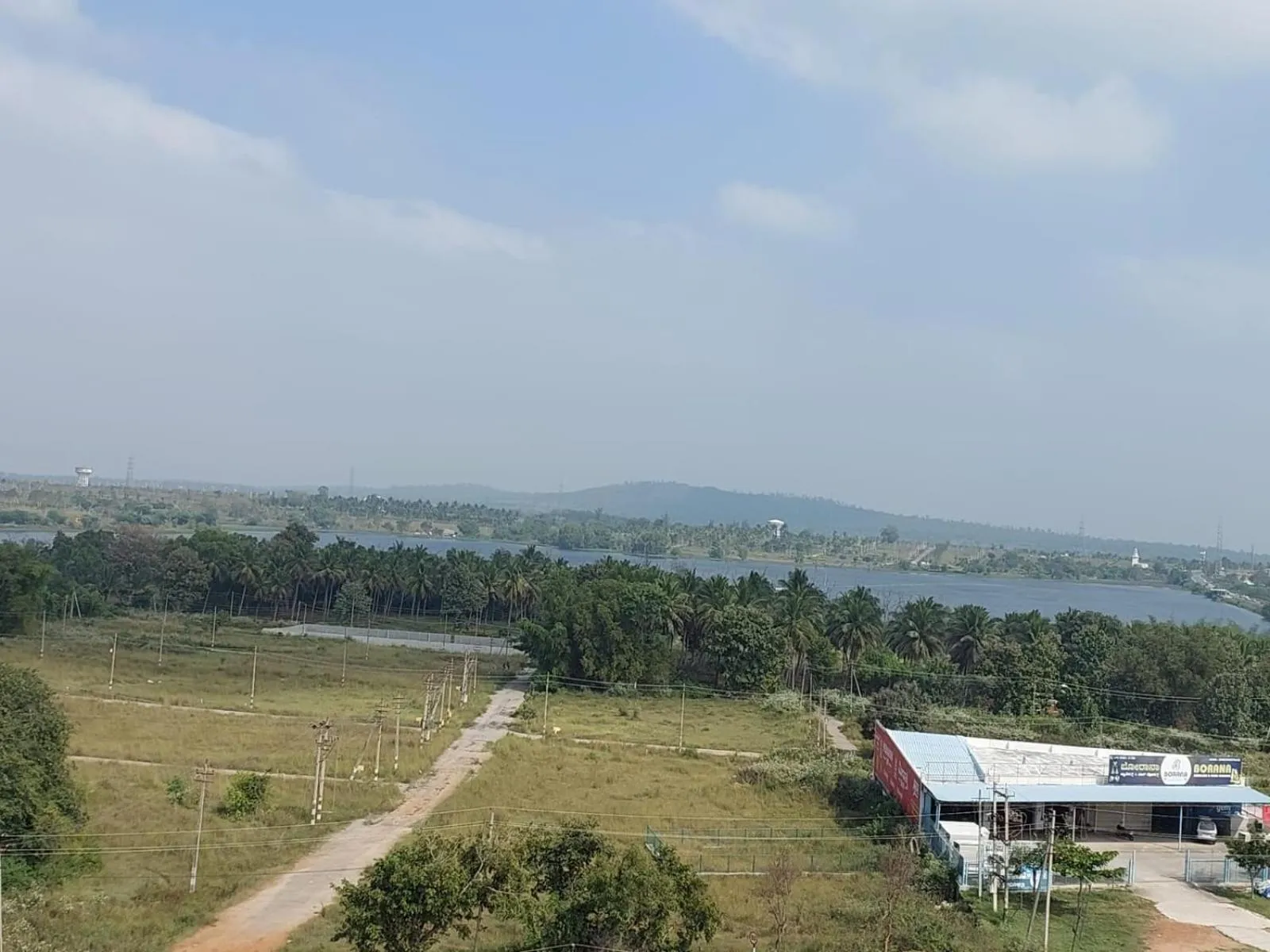 Lake view in Hotel Yathin