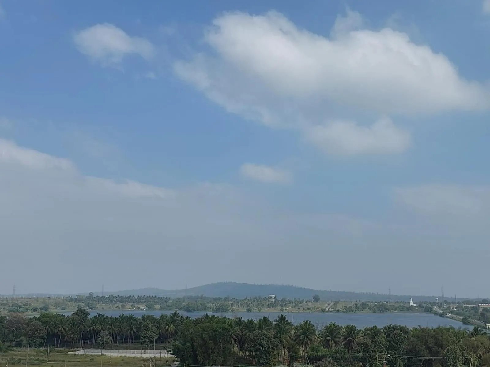 Lake view in Hotel Yathin