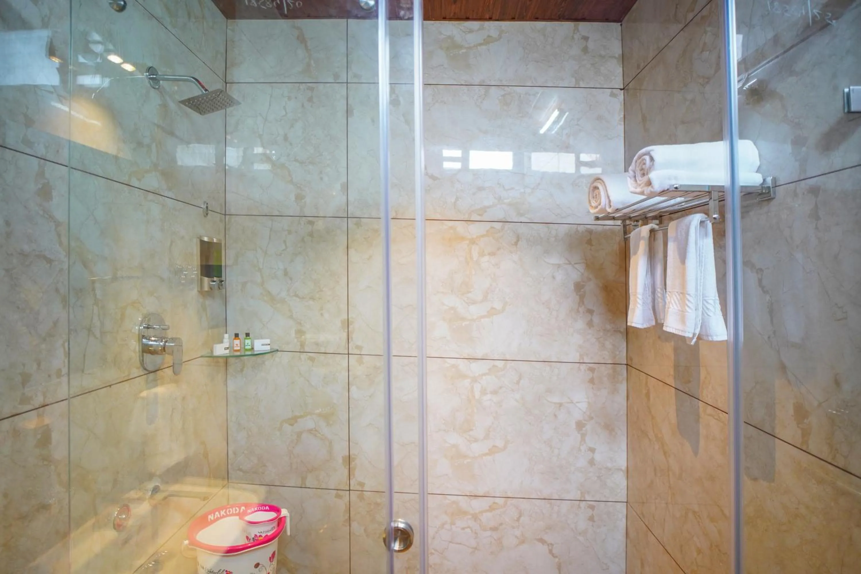 Shower in Hotel Yathin