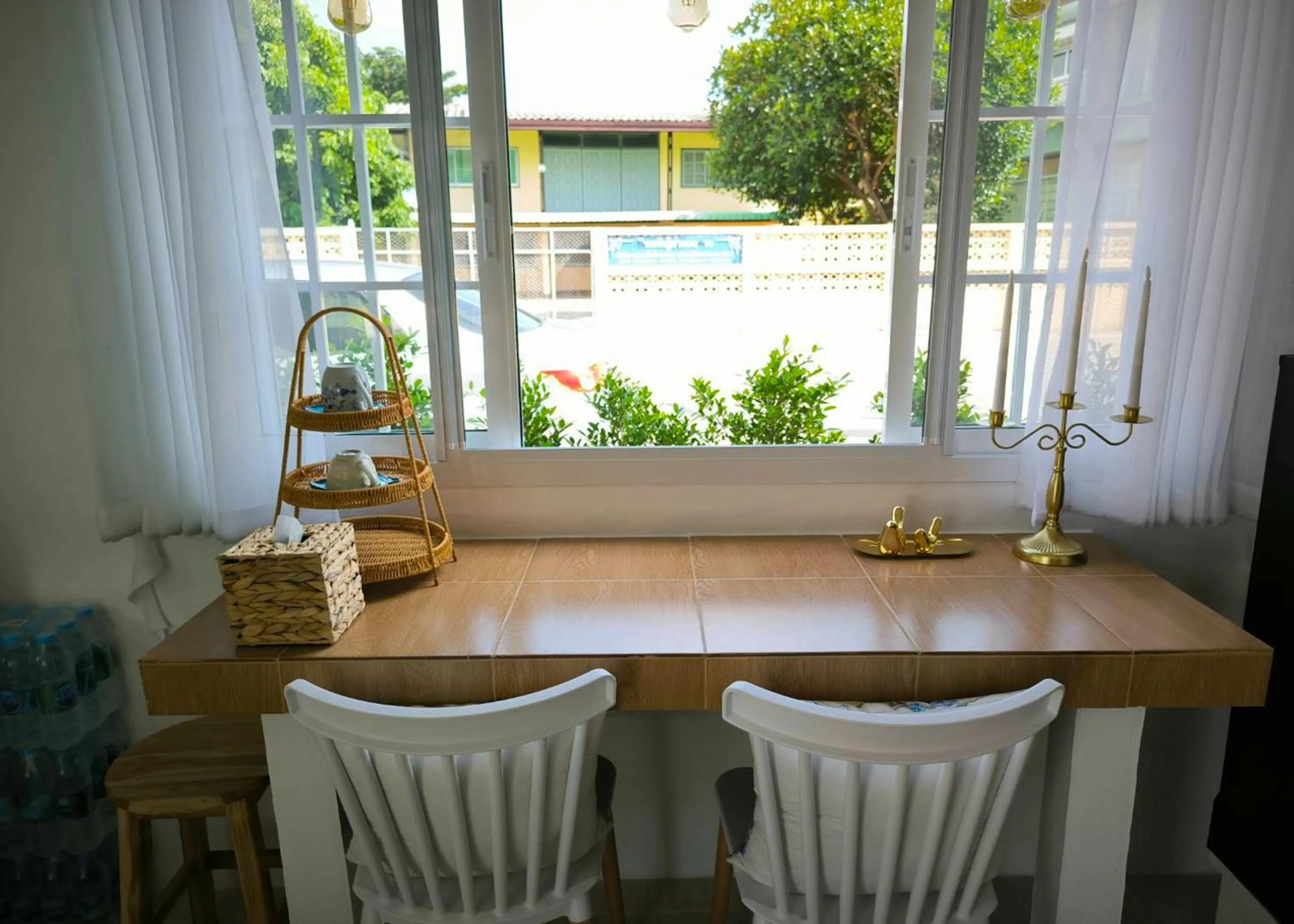 Seating area in Ban Ye