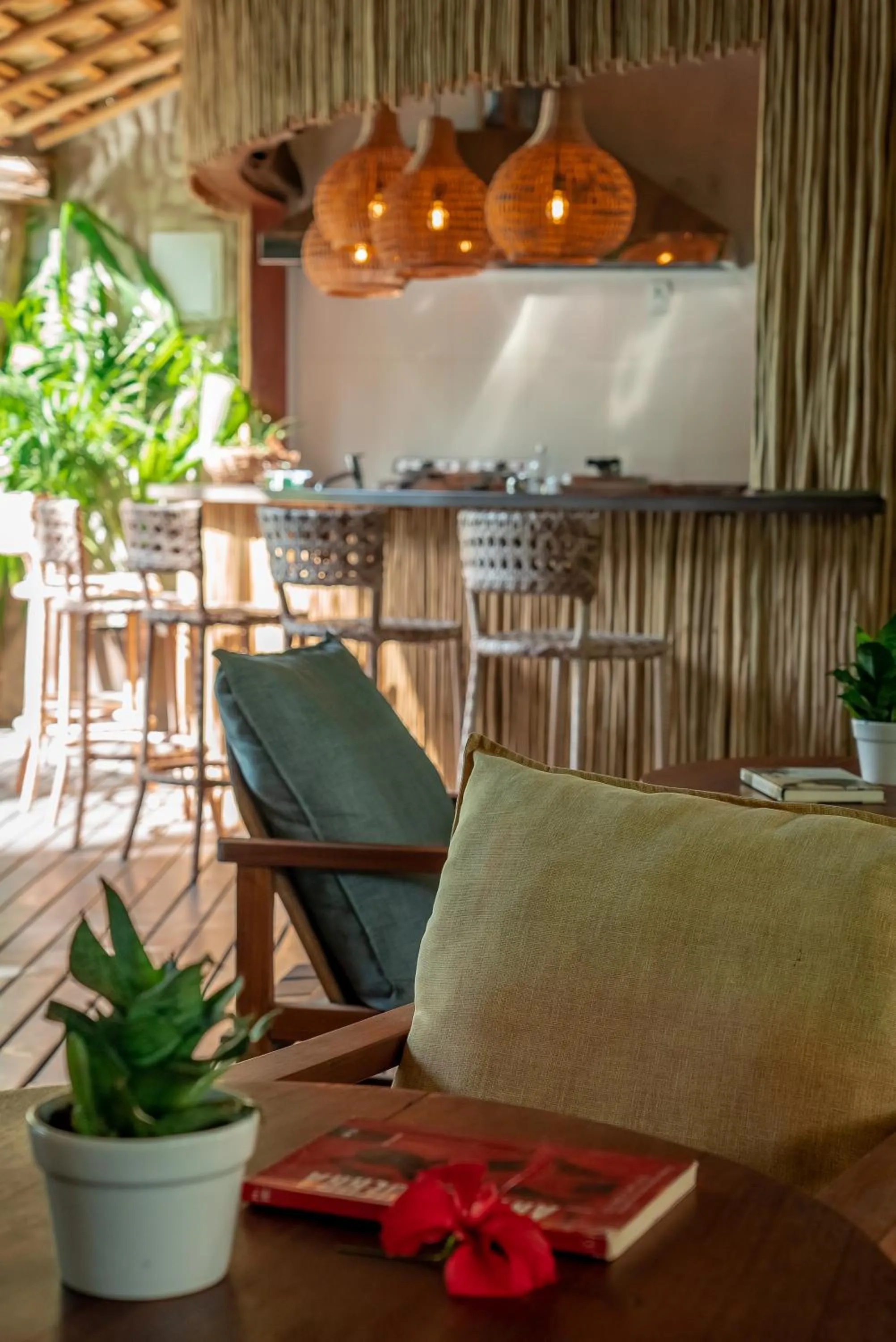 Decorative detail in Pousada Cajueiro Trancoso