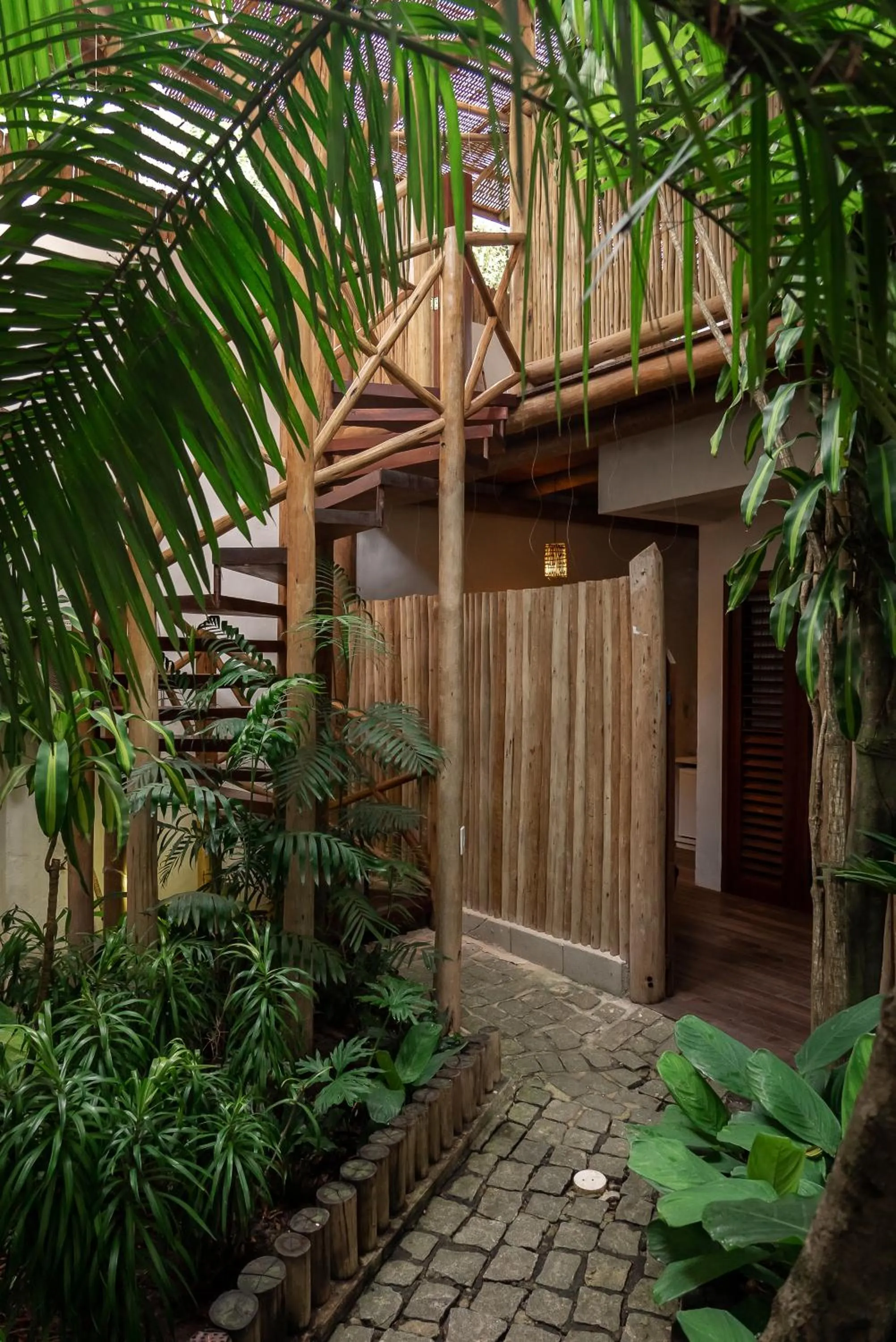 Garden in Pousada Cajueiro Trancoso