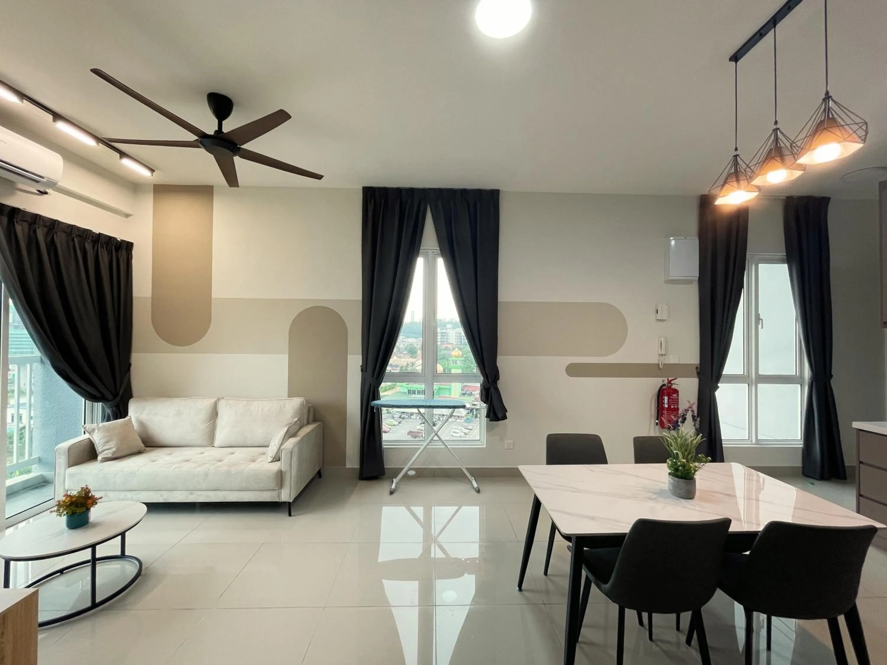 Living room in 121 Residences by The Homez Near One Utama, Starling Mall, Atria