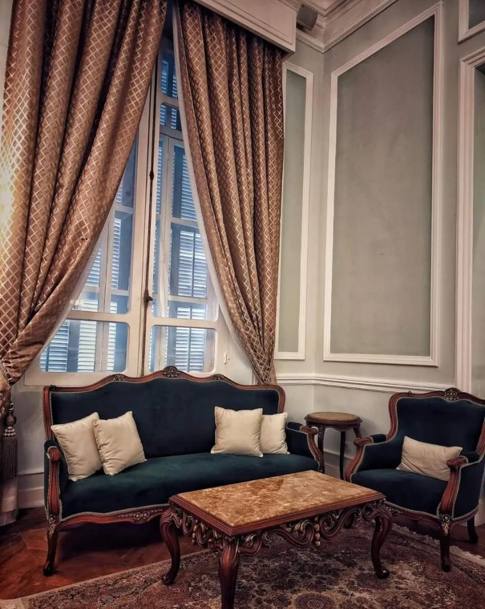 Seating area in Maison Maxim De Lesseps