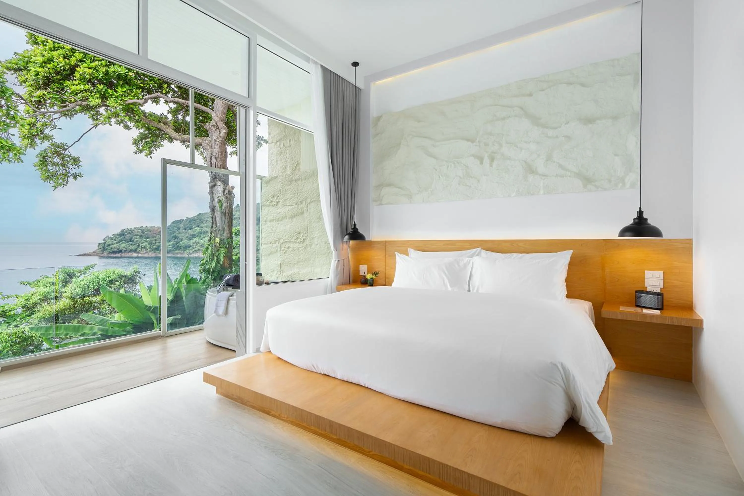 Bed in ANONA SUNSET Boutique